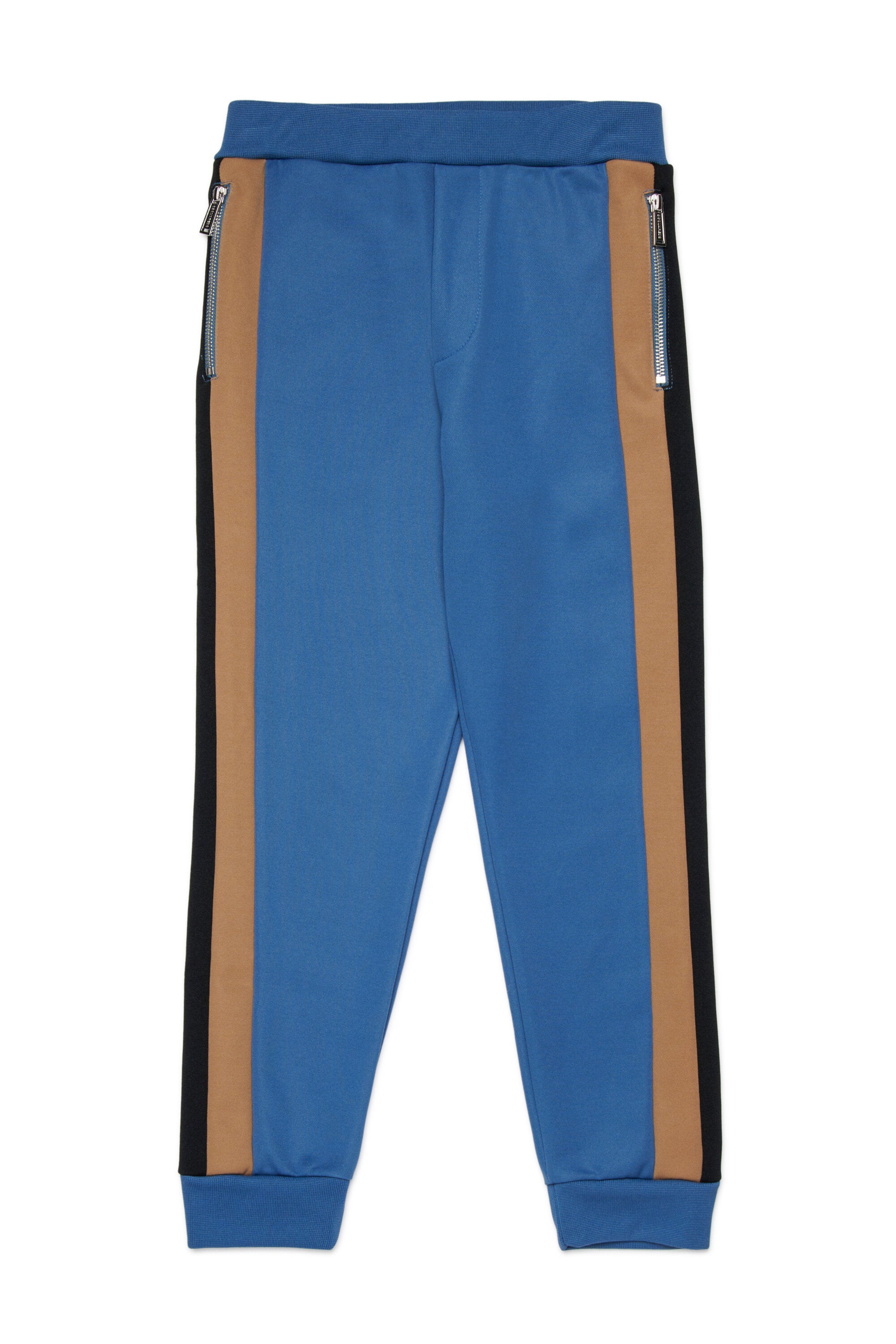 Pantaloni in neoprene colorblock
