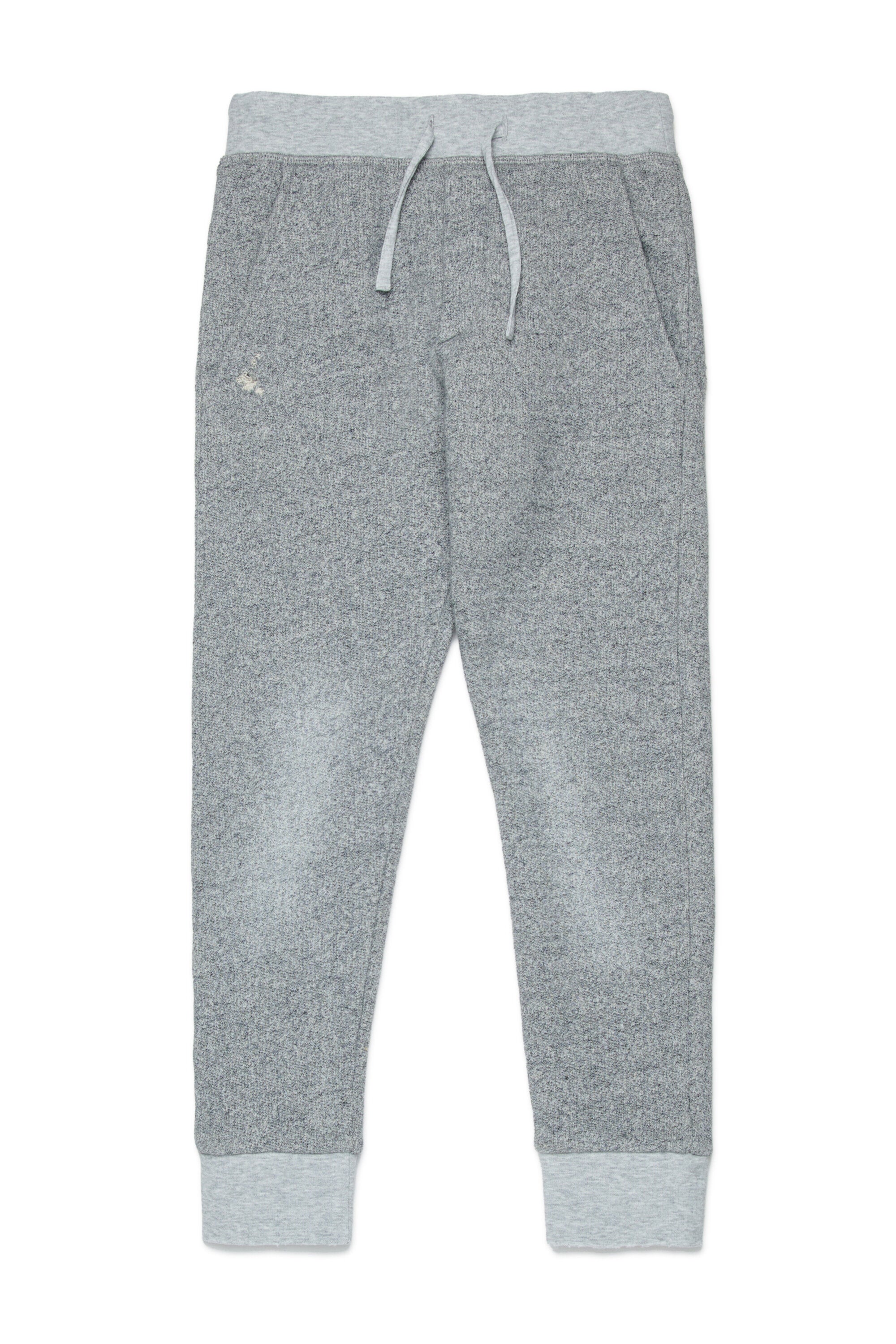 Pantalon de jogging en polaire avec effet ruiné