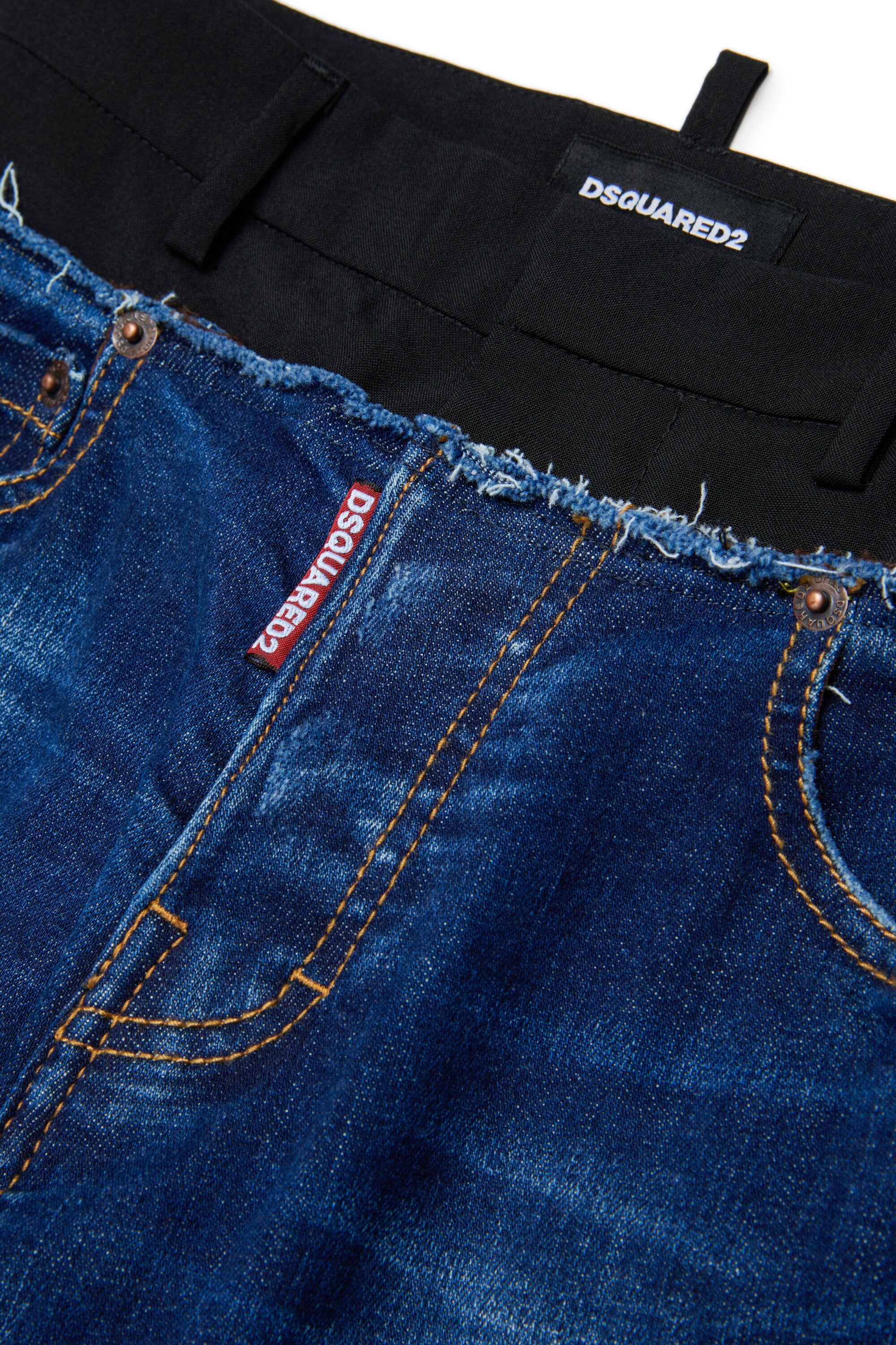 Jeans double-tissu regular