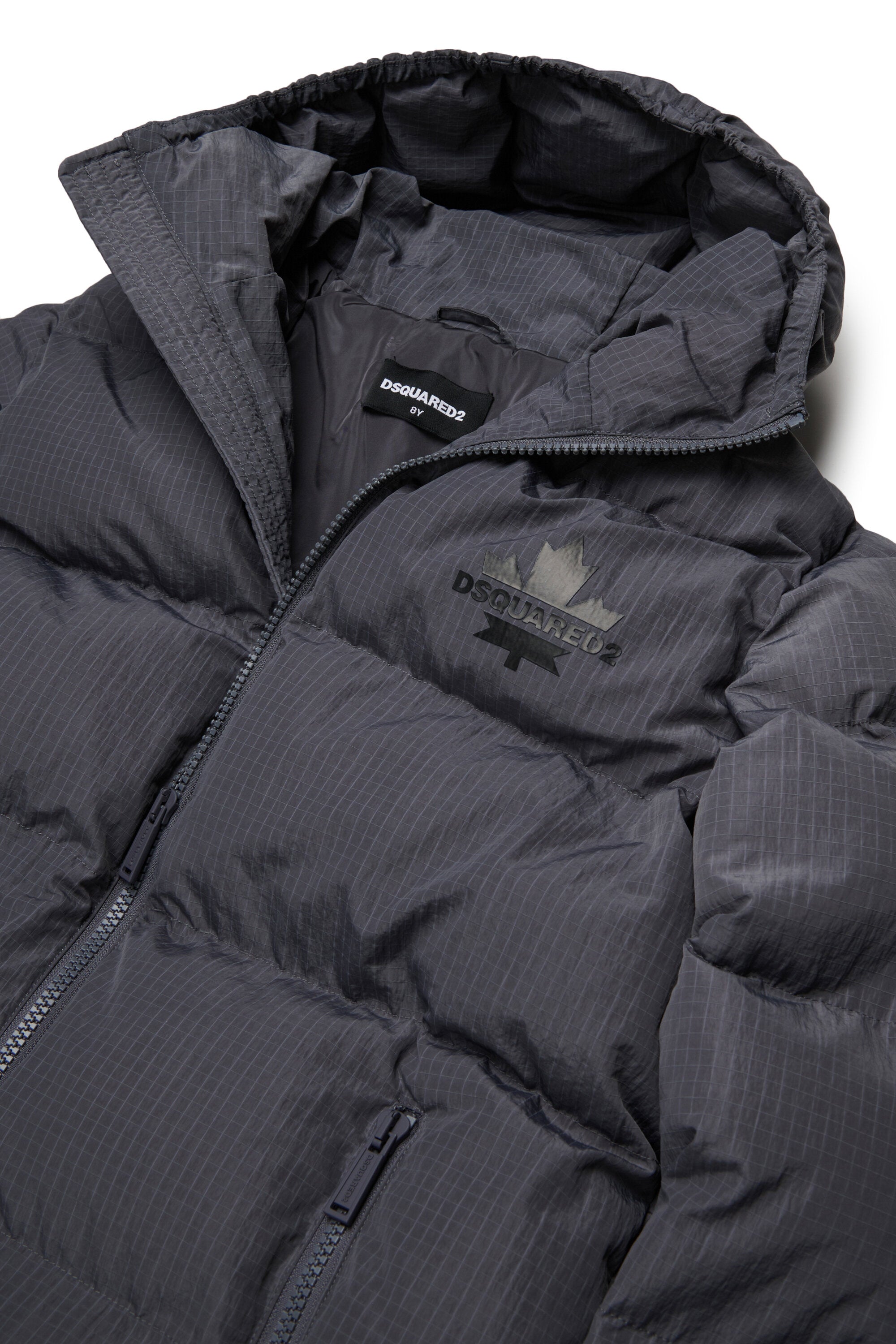 Gefütterte Jacke mit Logo