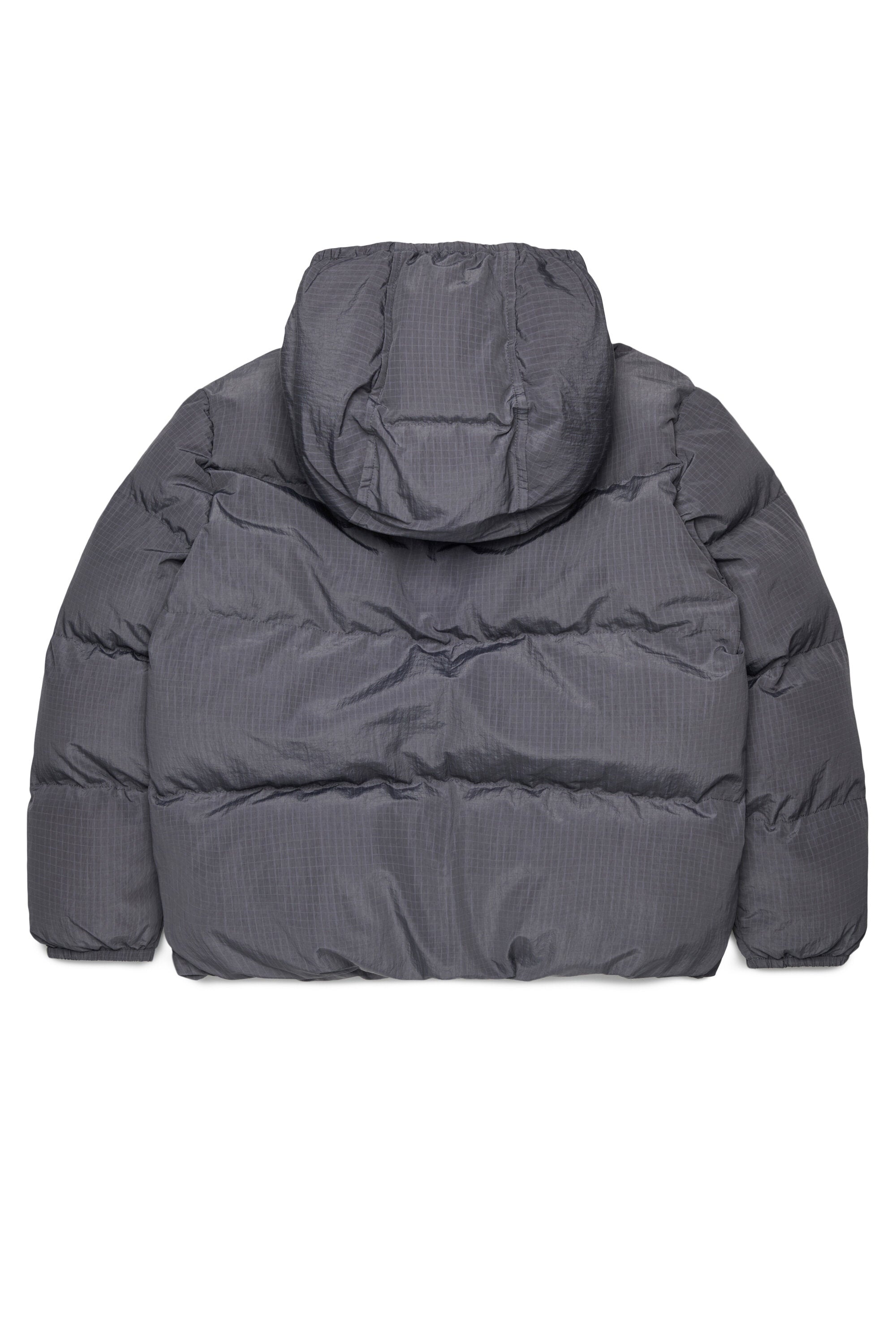 Gefütterte Jacke mit aufgedrucktem Logo