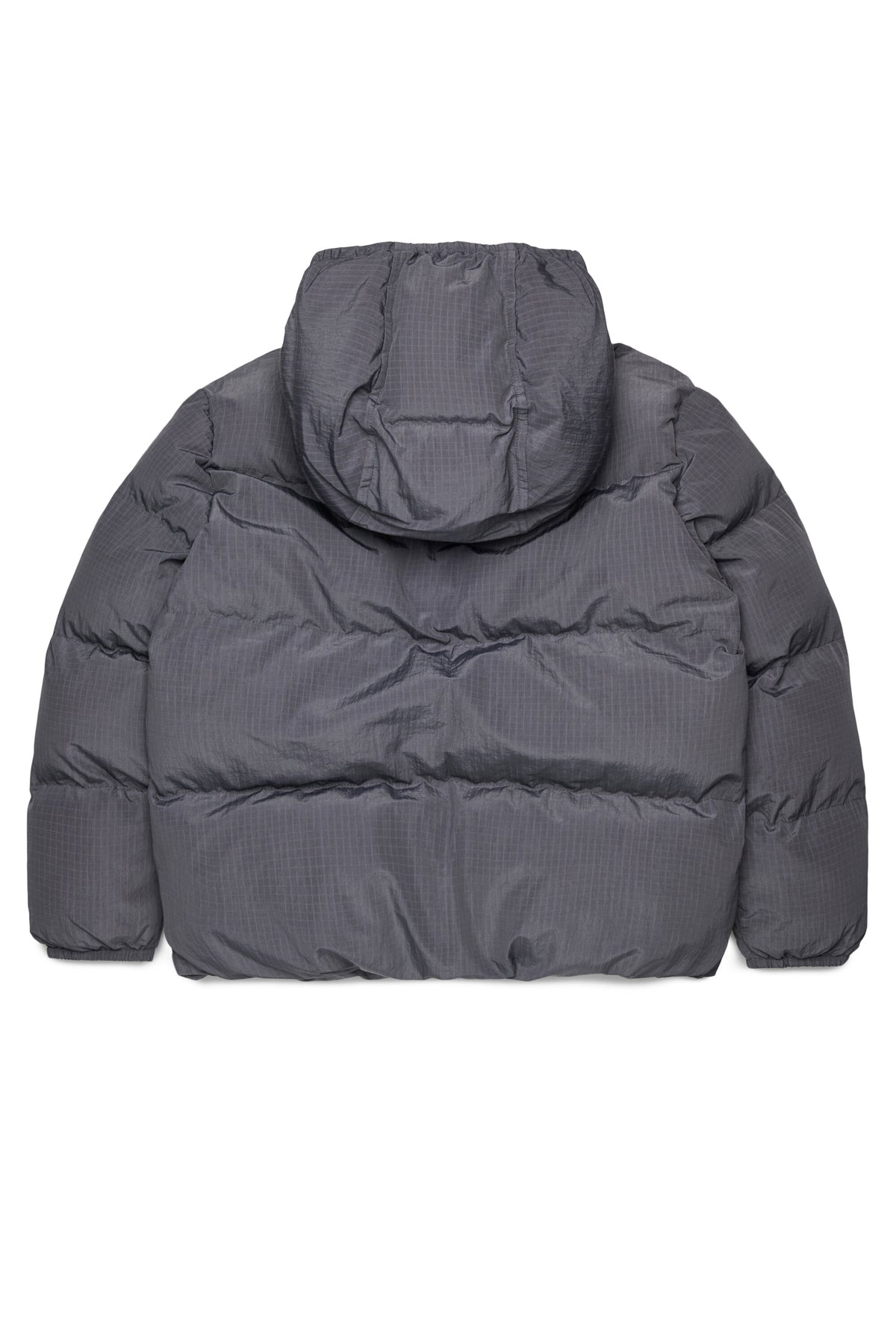 Chaqueta acolchada con logo estampado