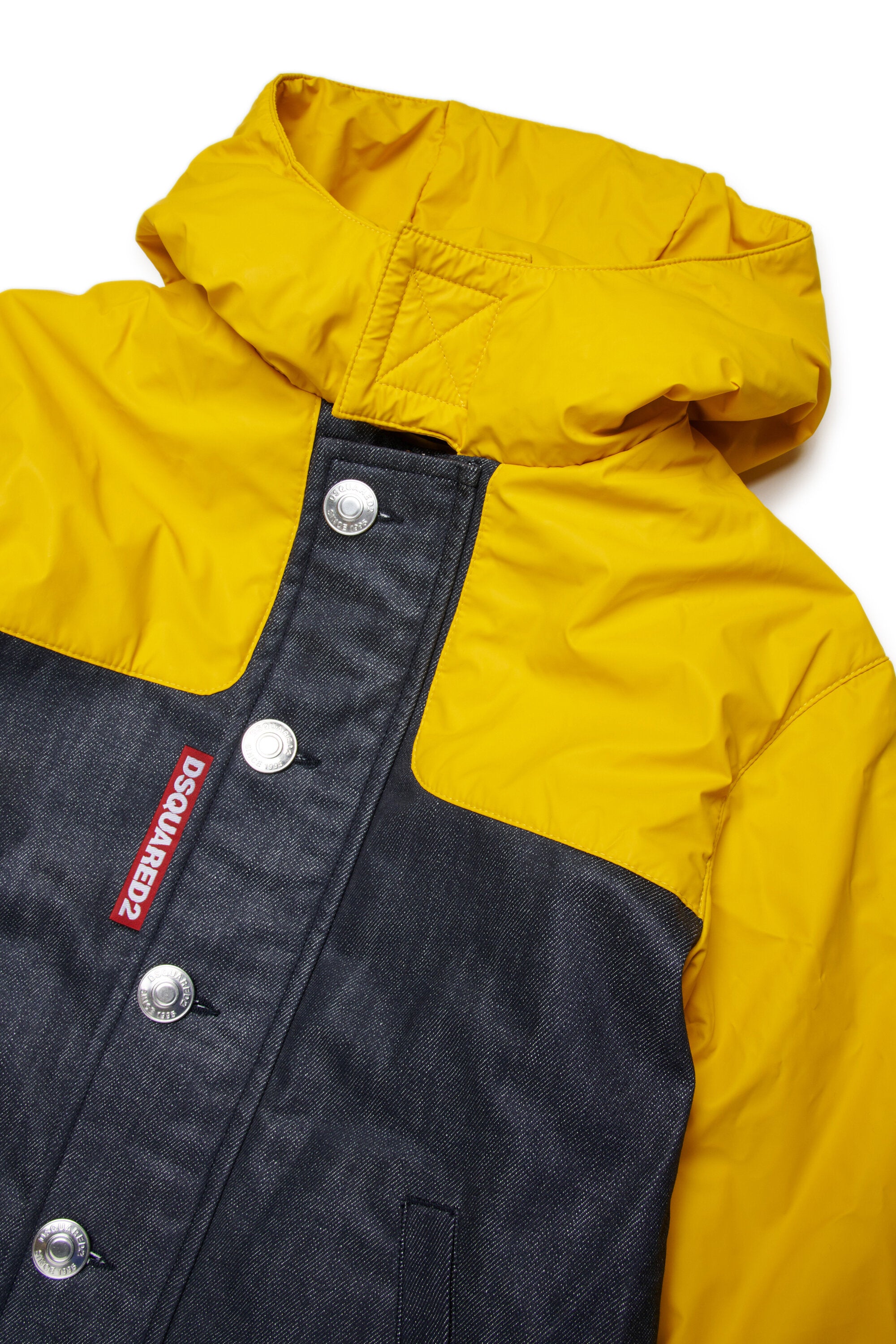 Wasserdichter Colorblock-Trenchcoat