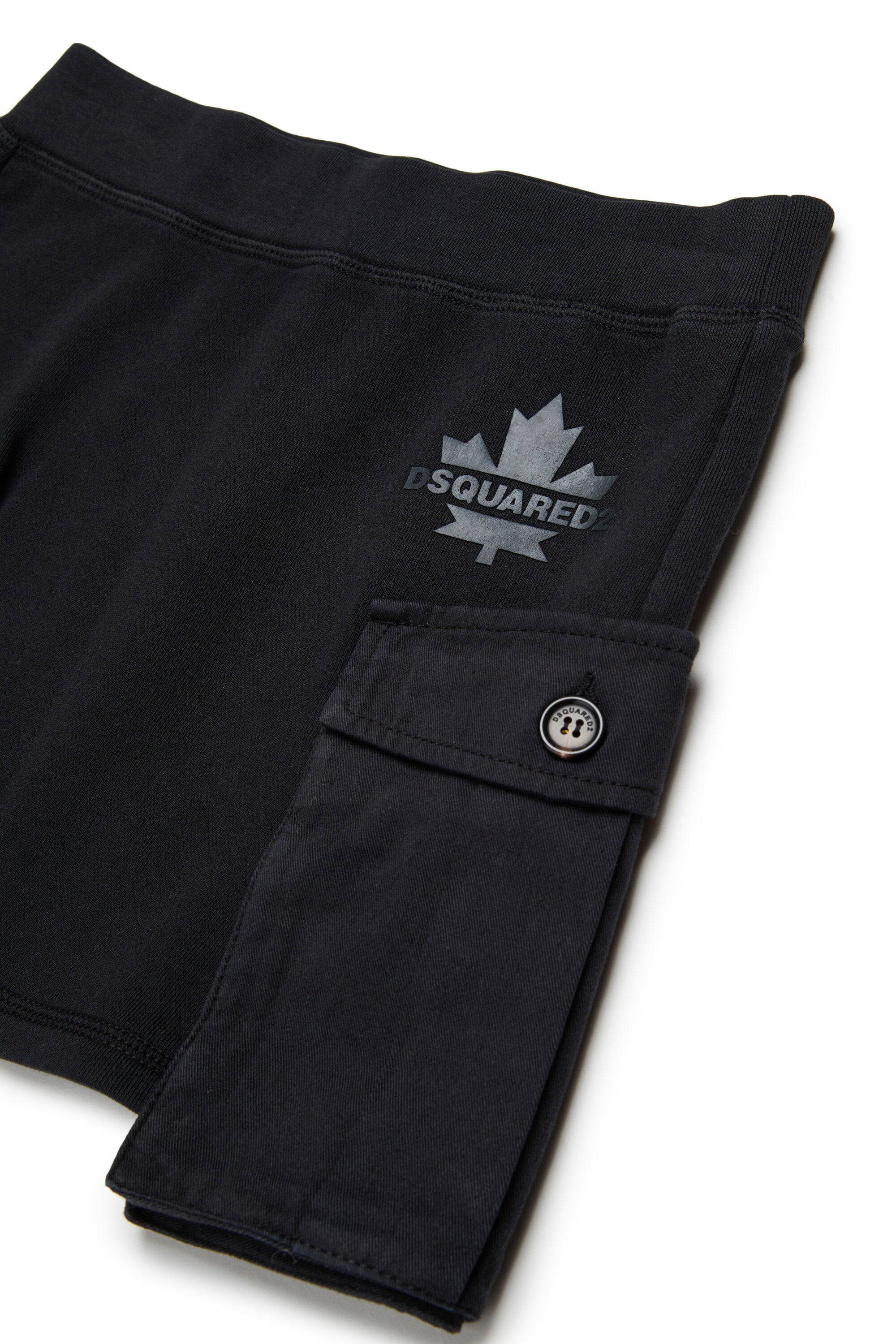 Minigonna in felpa con tasconi