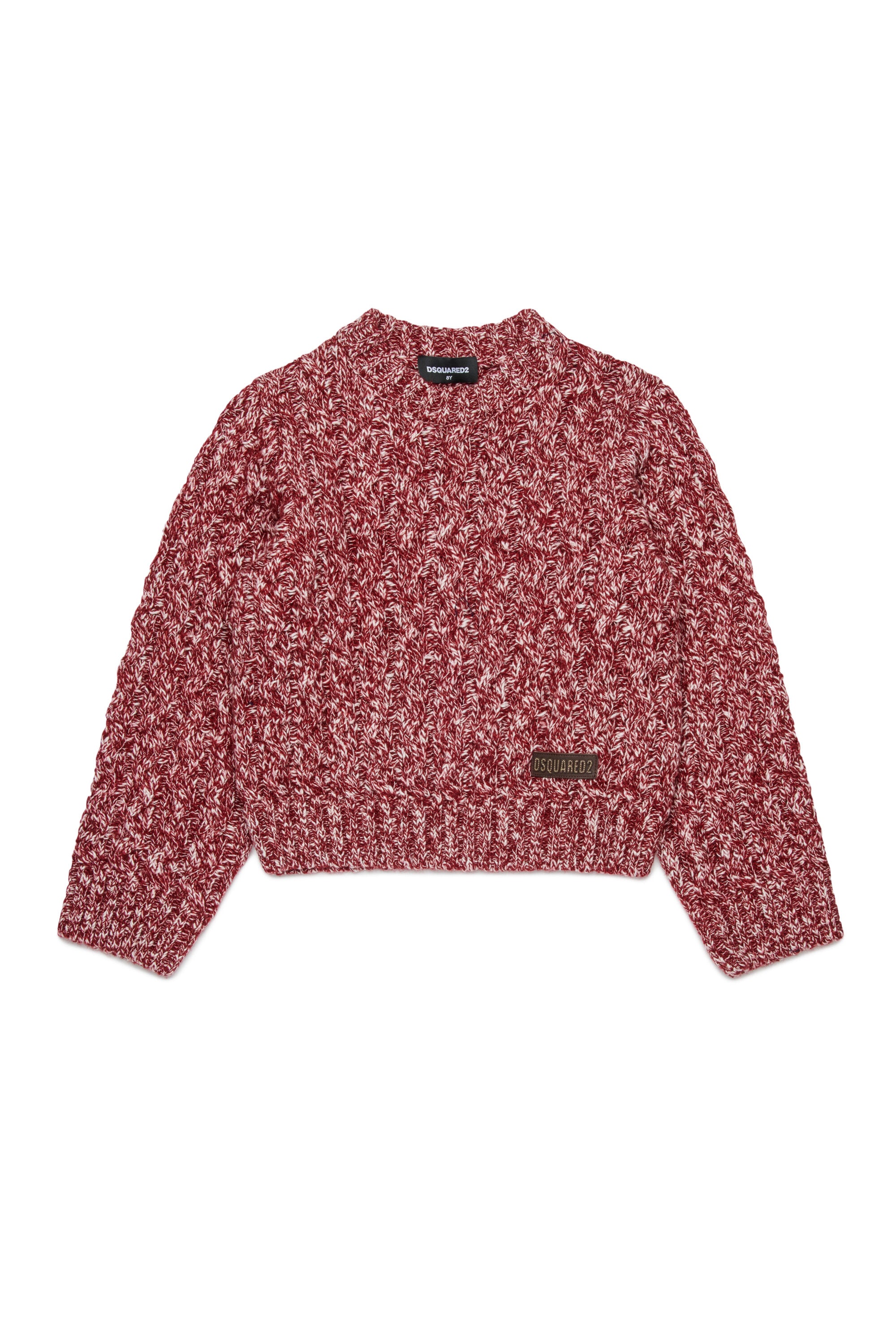 Pullover aus geflochtener Wollmischung