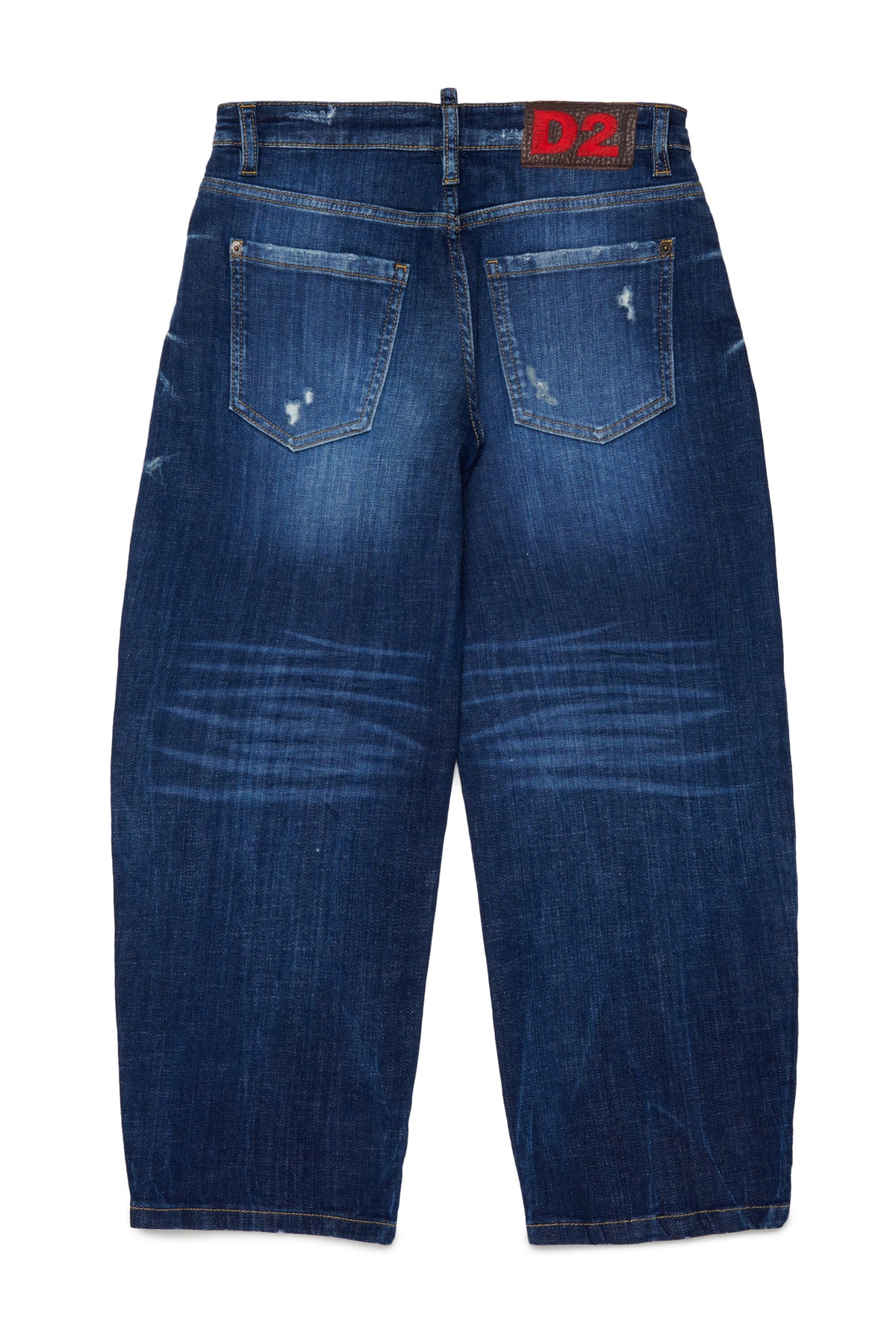 Jeans relaxed fit lavaggio blu medio - Amelia