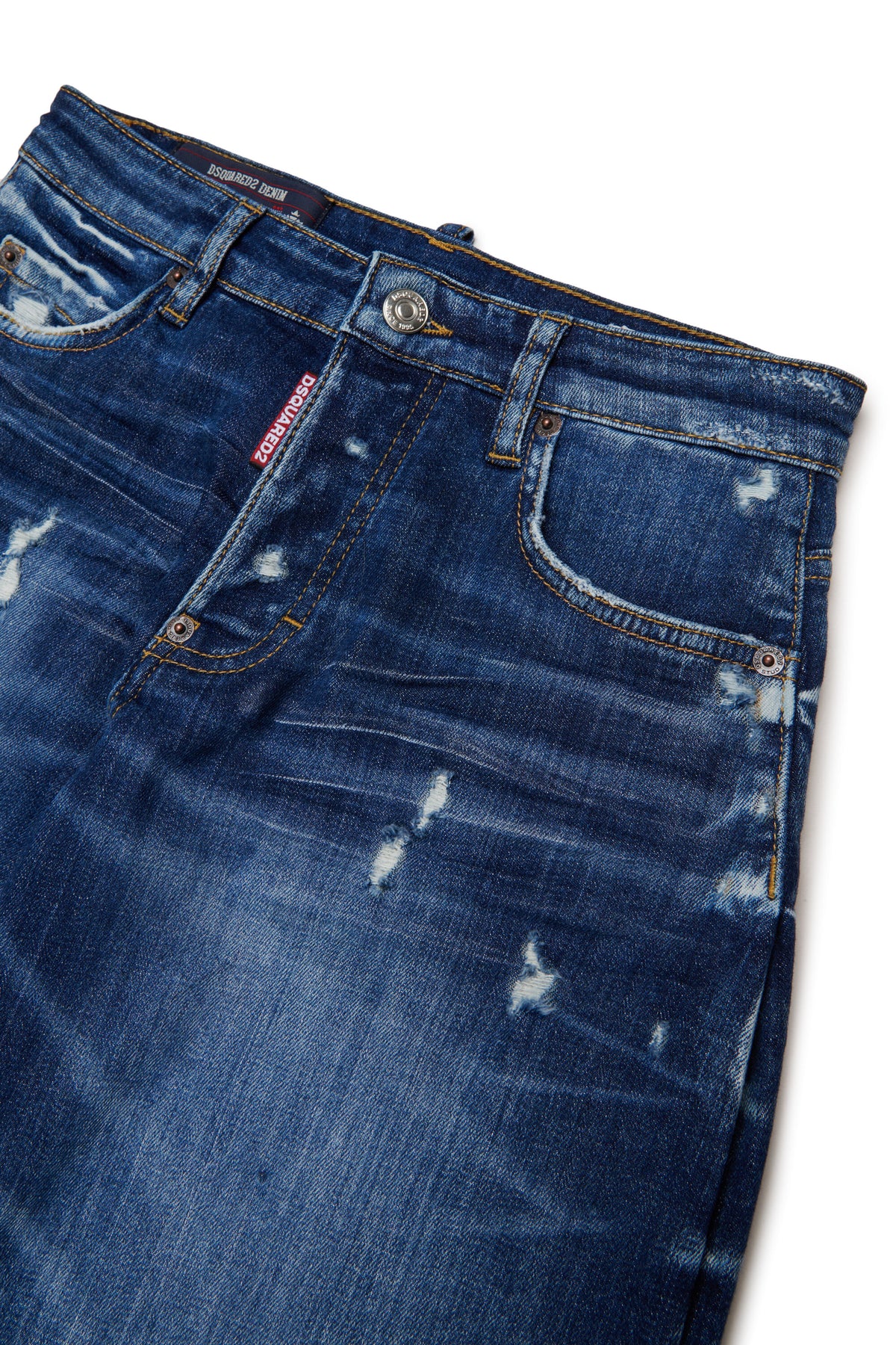 Jeans relaxed fit lavaggio blu medio - Amelia