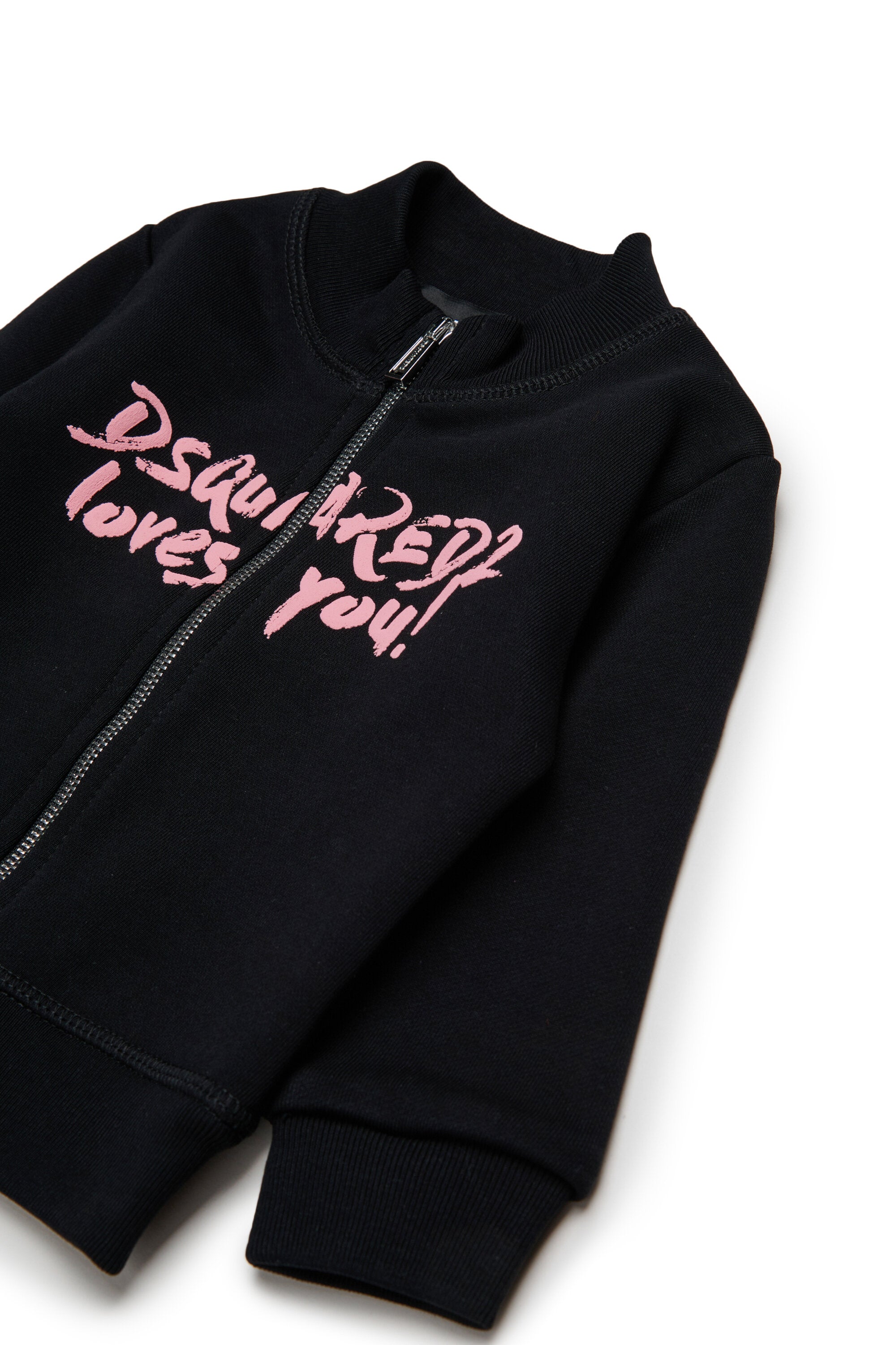 Dsquared2 Loves You sweat-shirt à fermeture éclair intégrale
