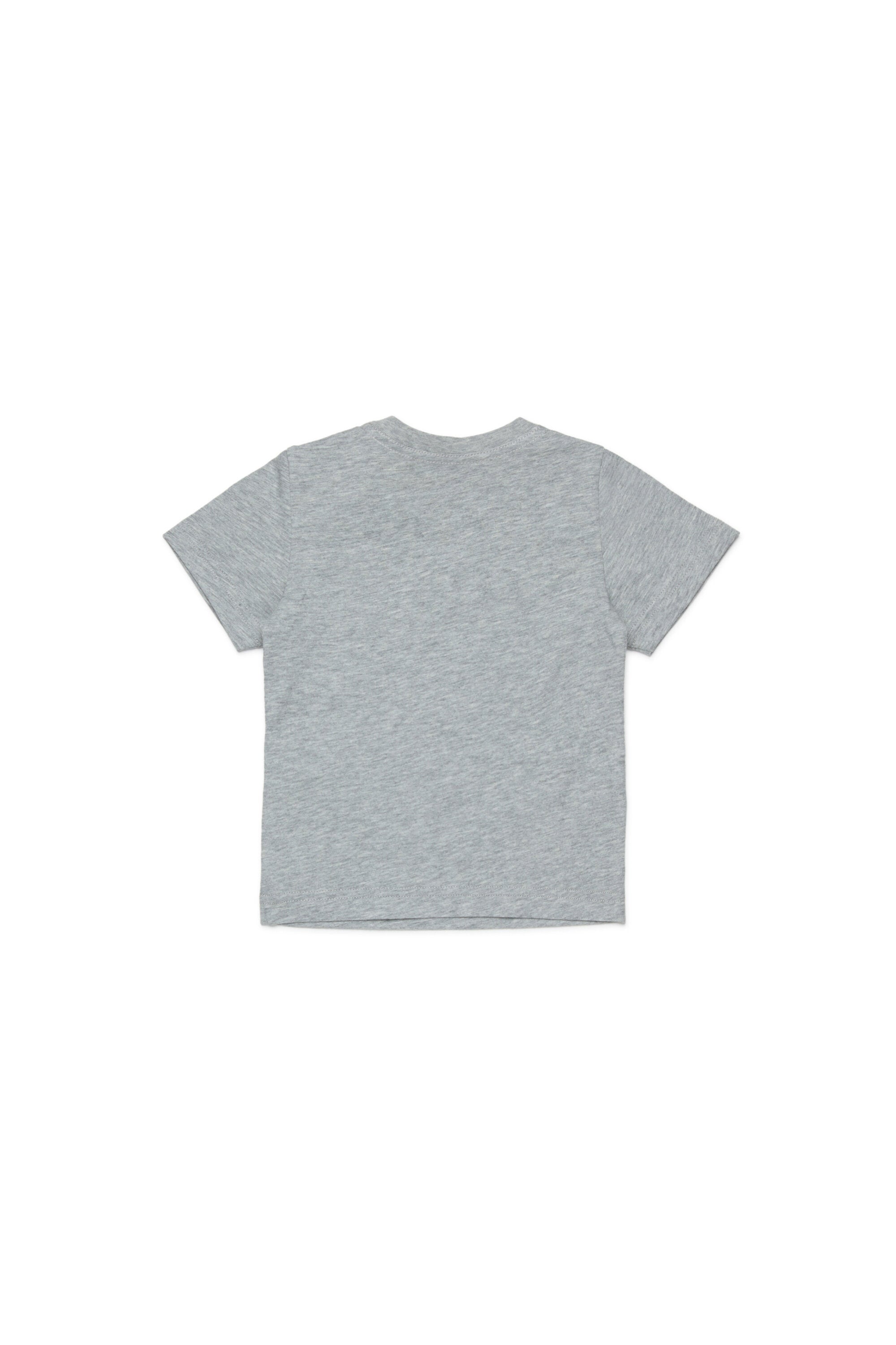 T-shirt in jersey mélange con stampa Fawn