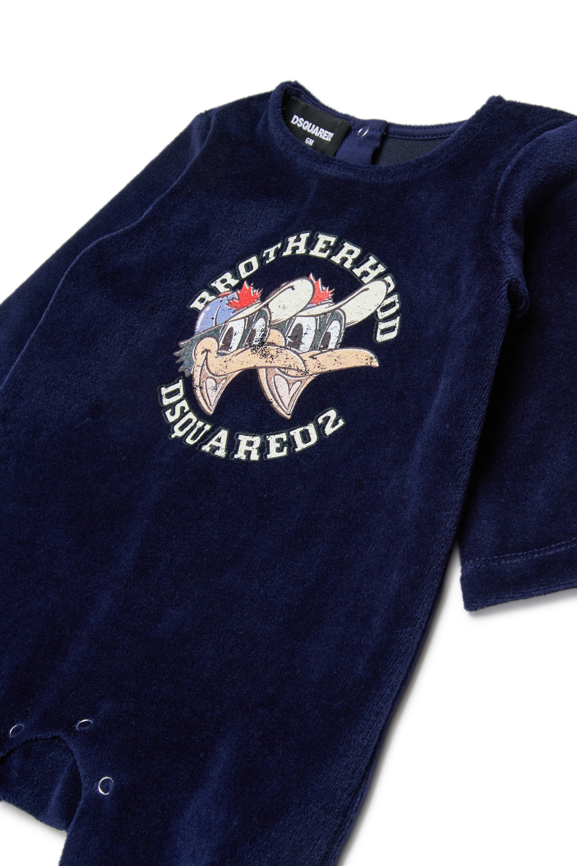 Mono de chenilla con estampado Brotherhood