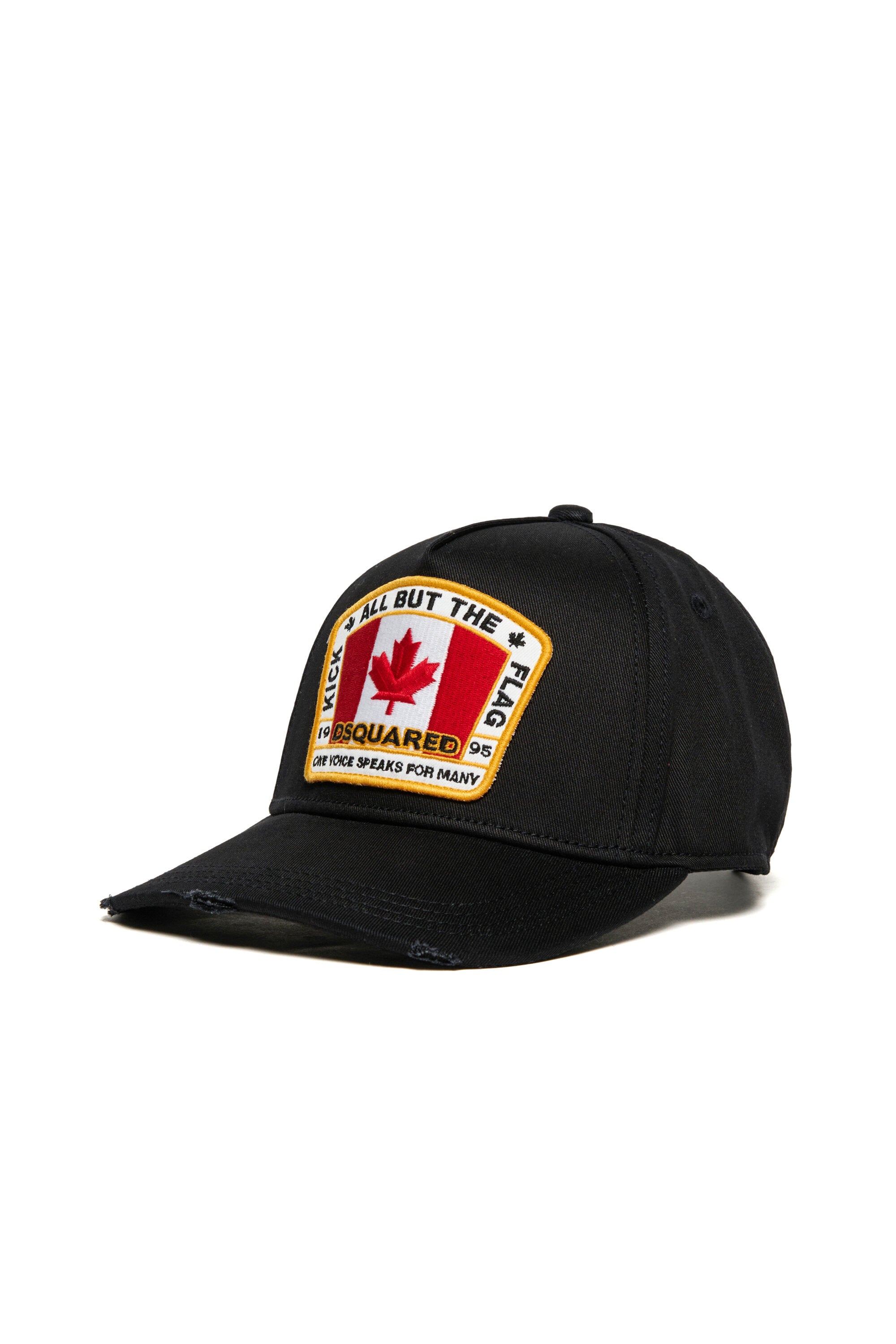 Casquette de baseball en gabardine avec écusson Canada