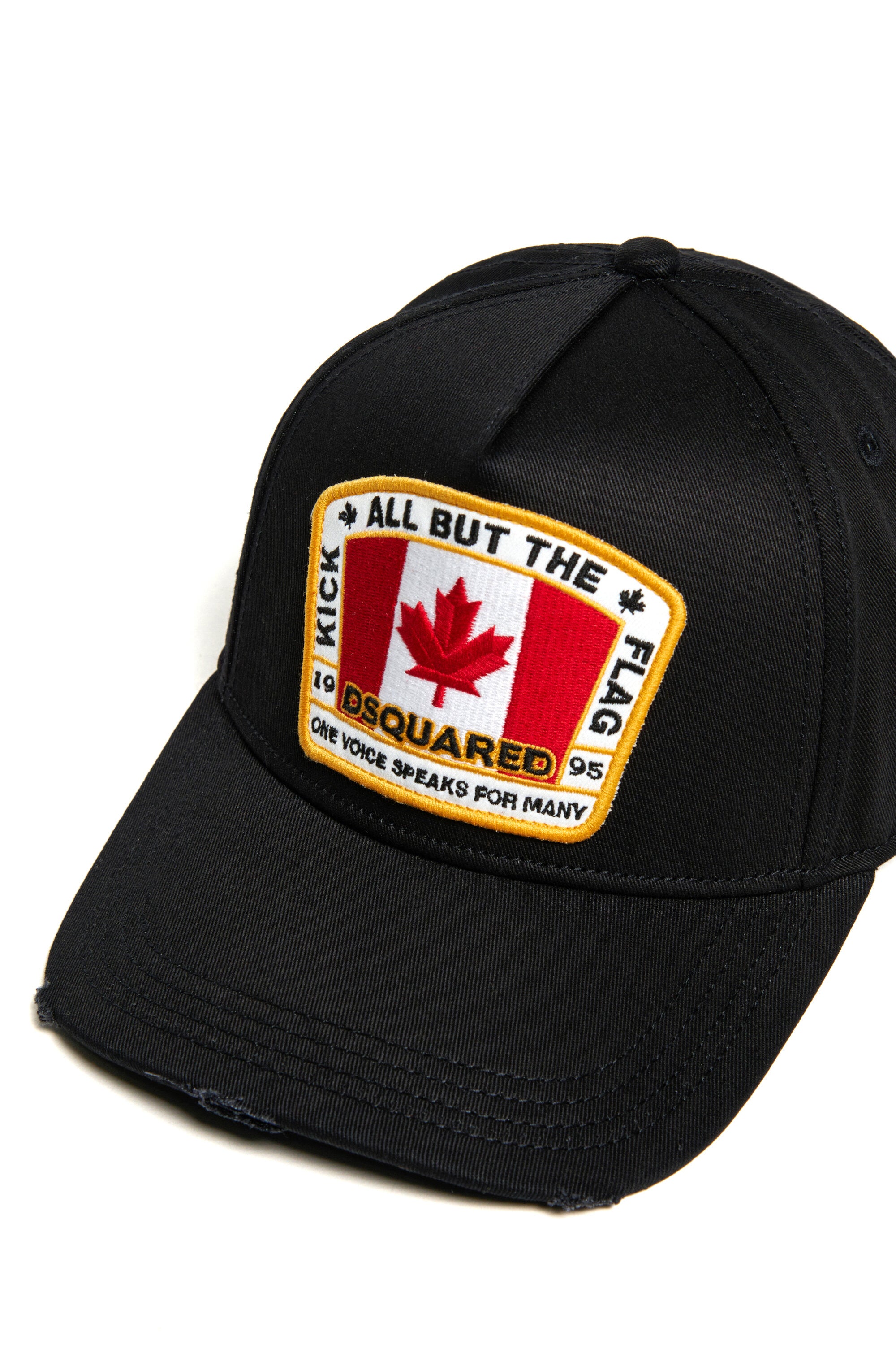 Casquette de baseball en gabardine avec écusson Canada
