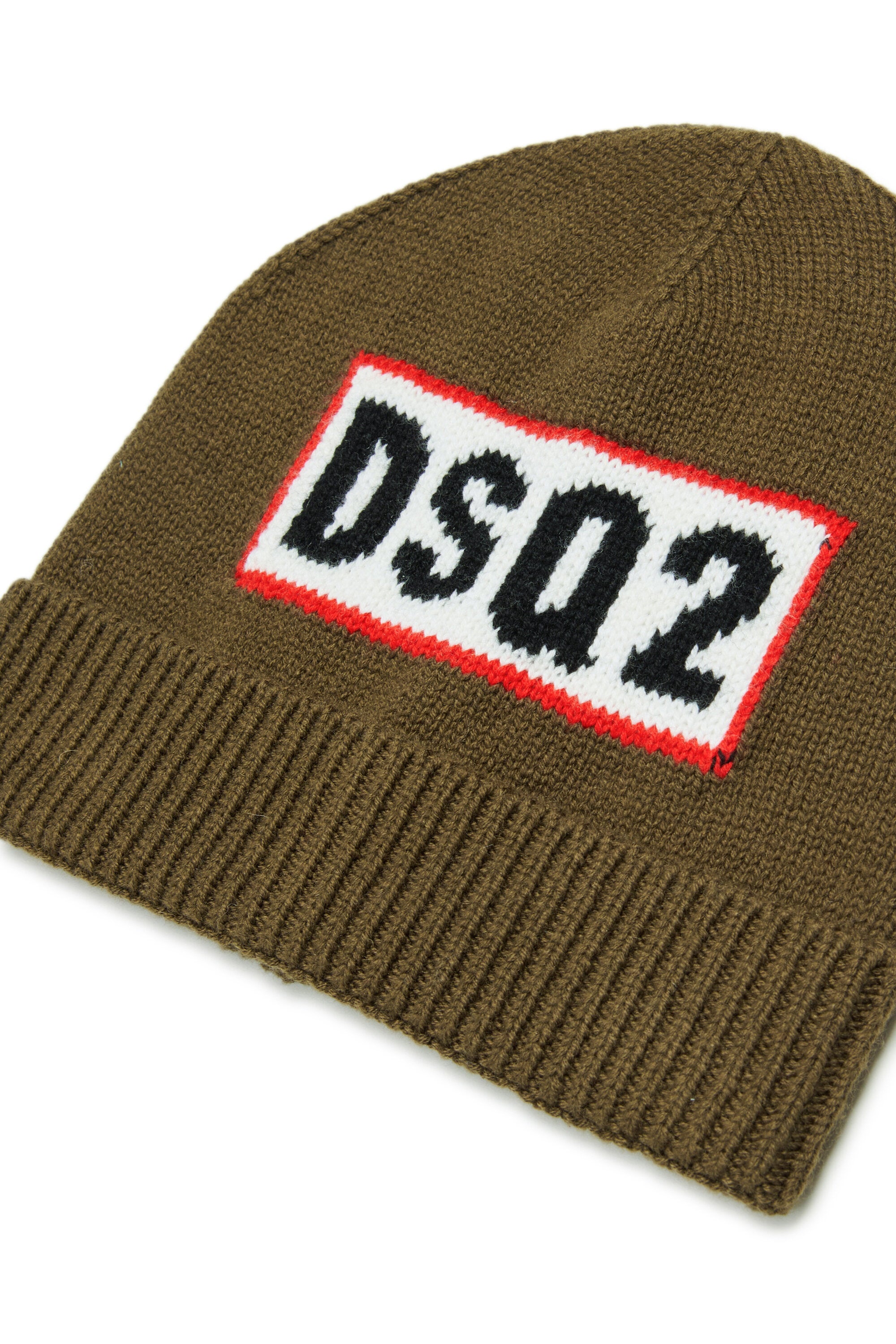 Bonnet en laine avec logo DSQ2