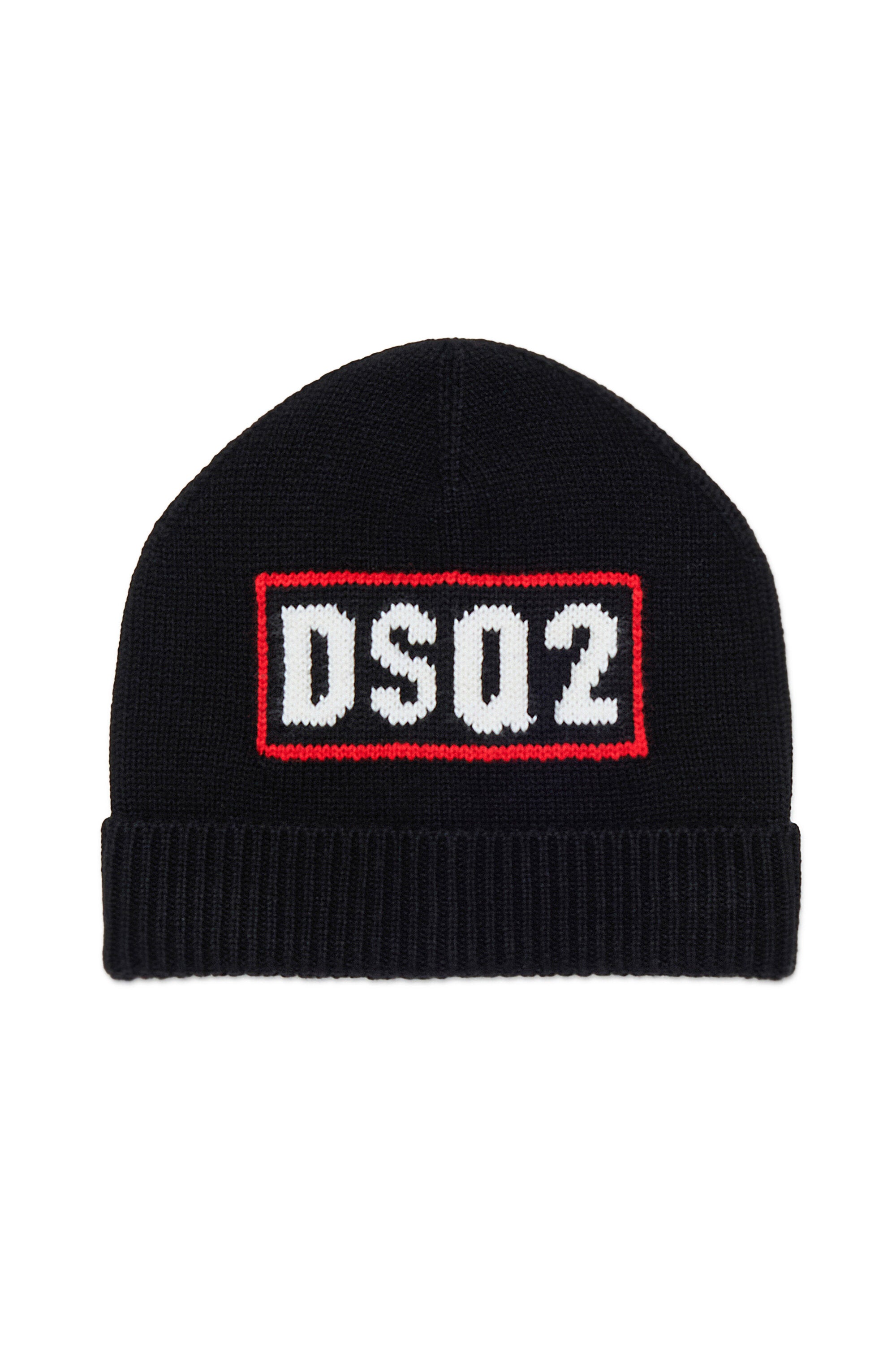 Bonnet en laine avec logo DSQ2