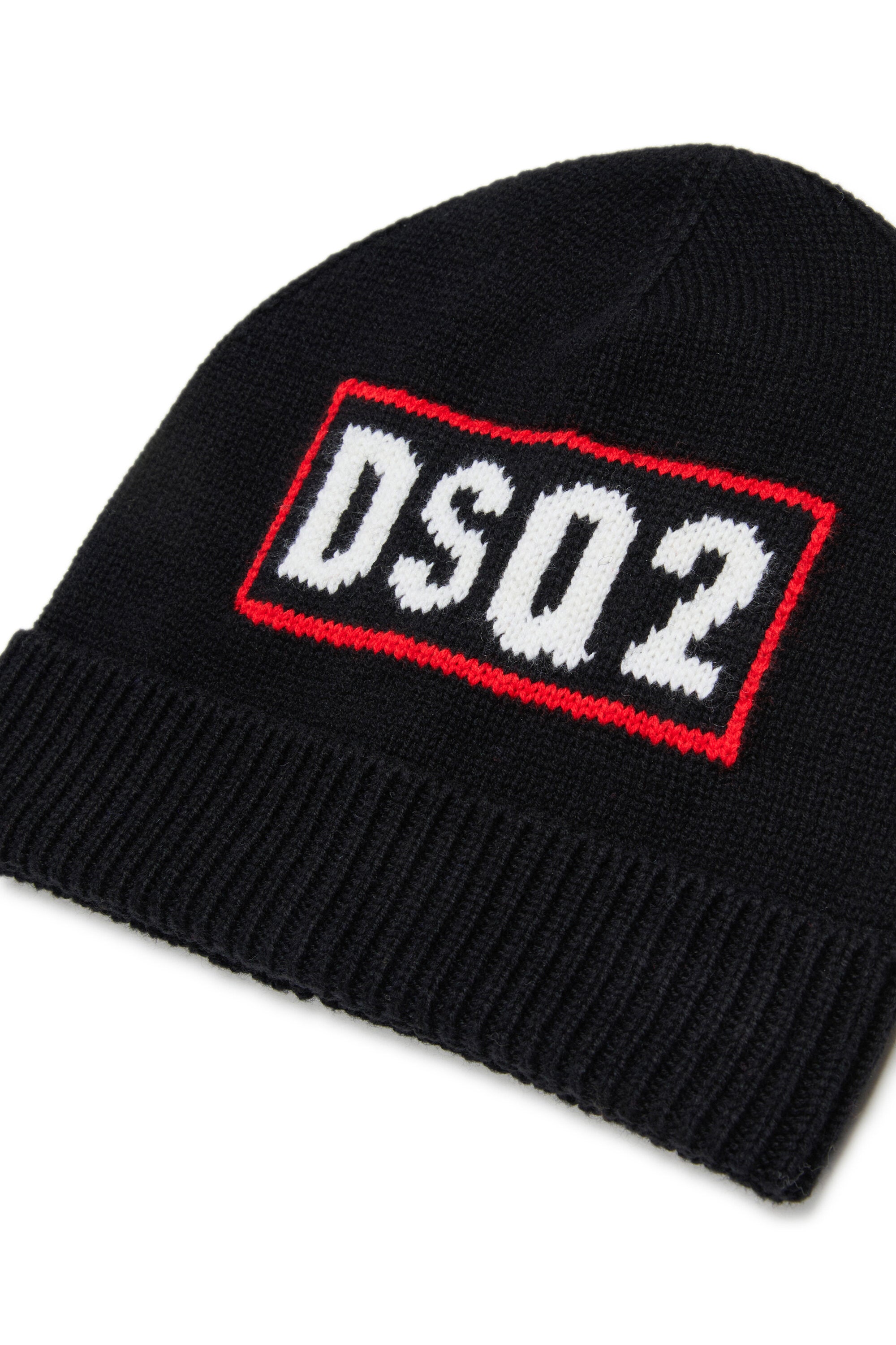 Bonnet en laine avec logo DSQ2