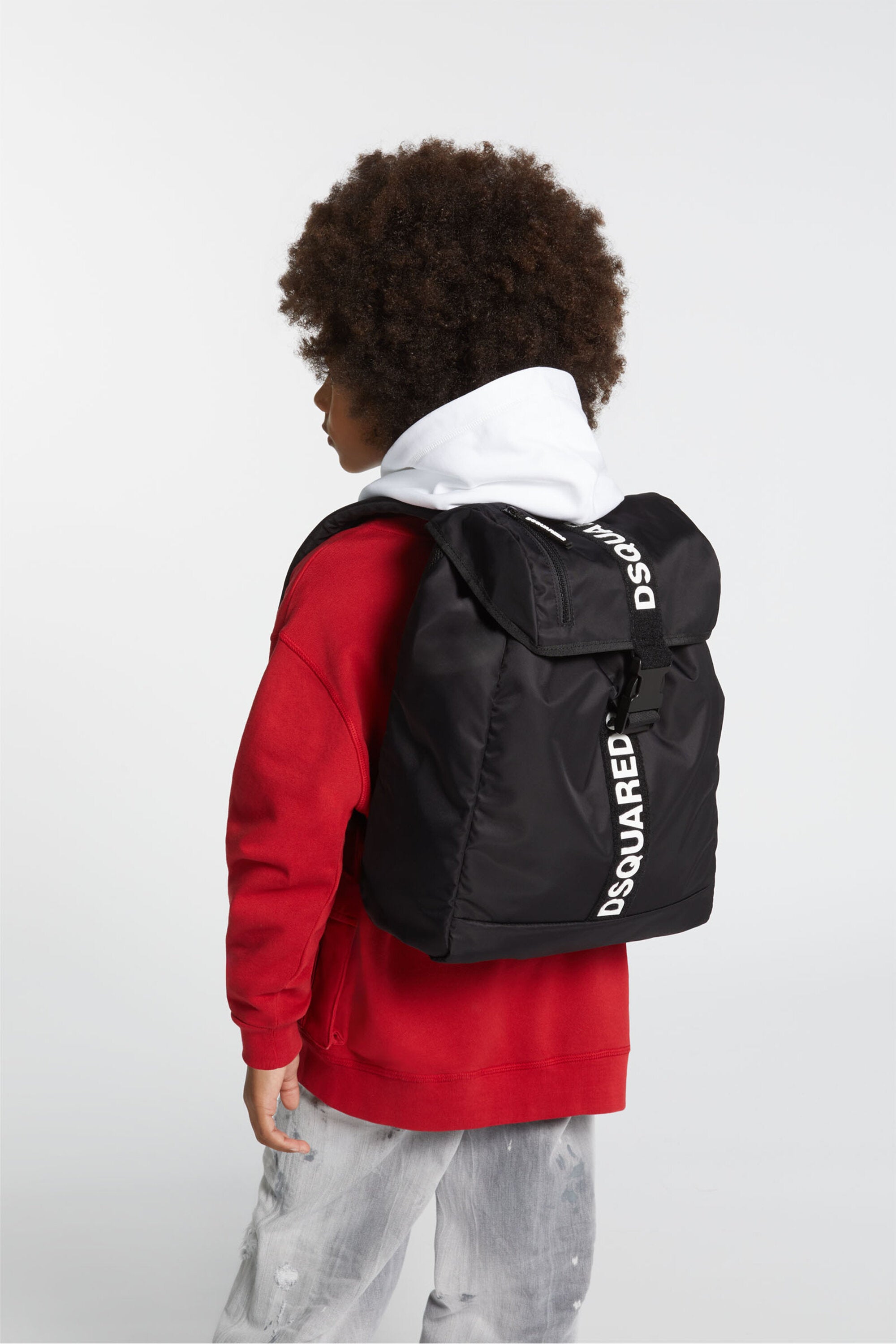 Sac à dos avec logo caoutchouté