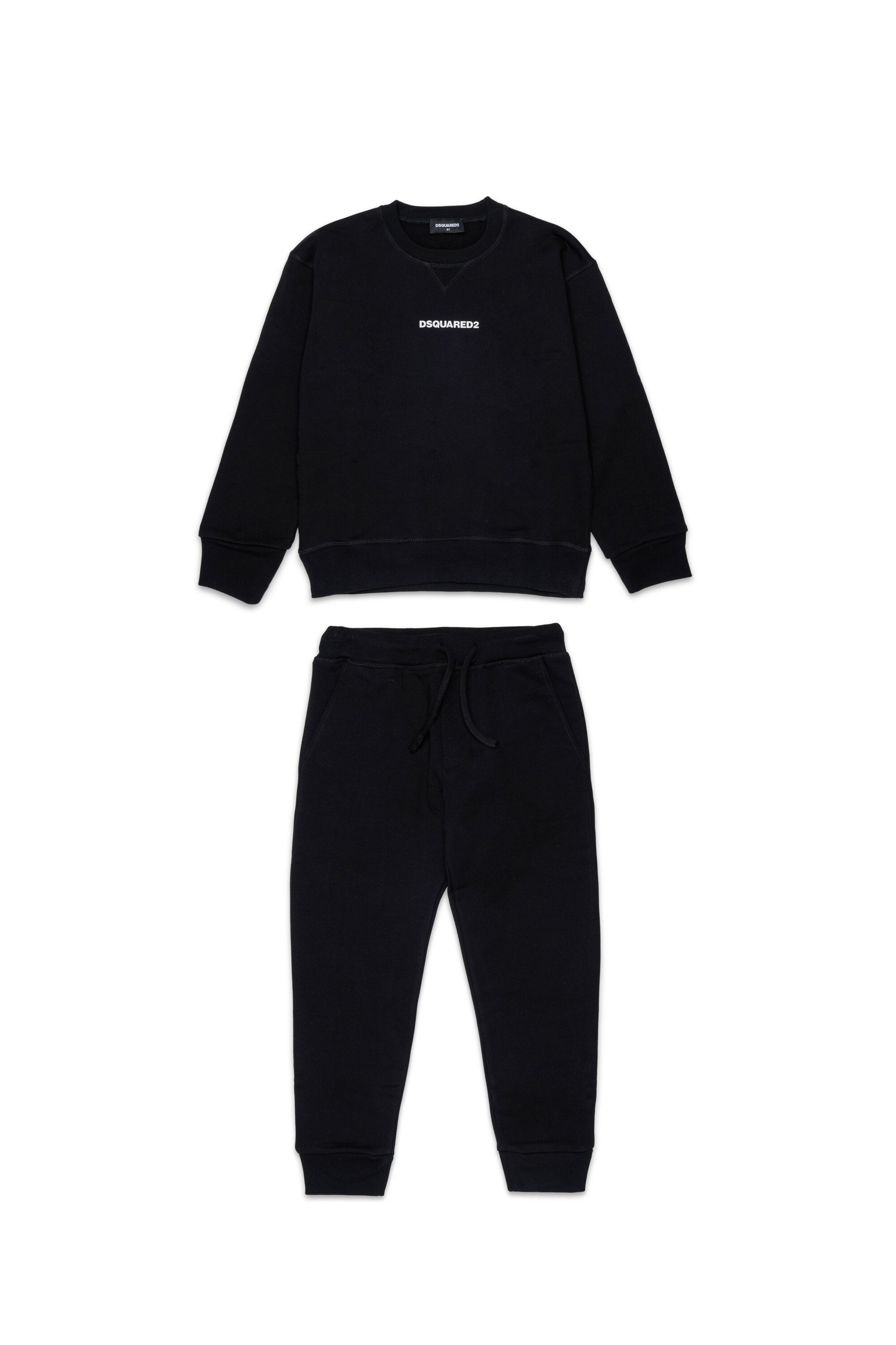 Langer Fleece-Overall mit Logo