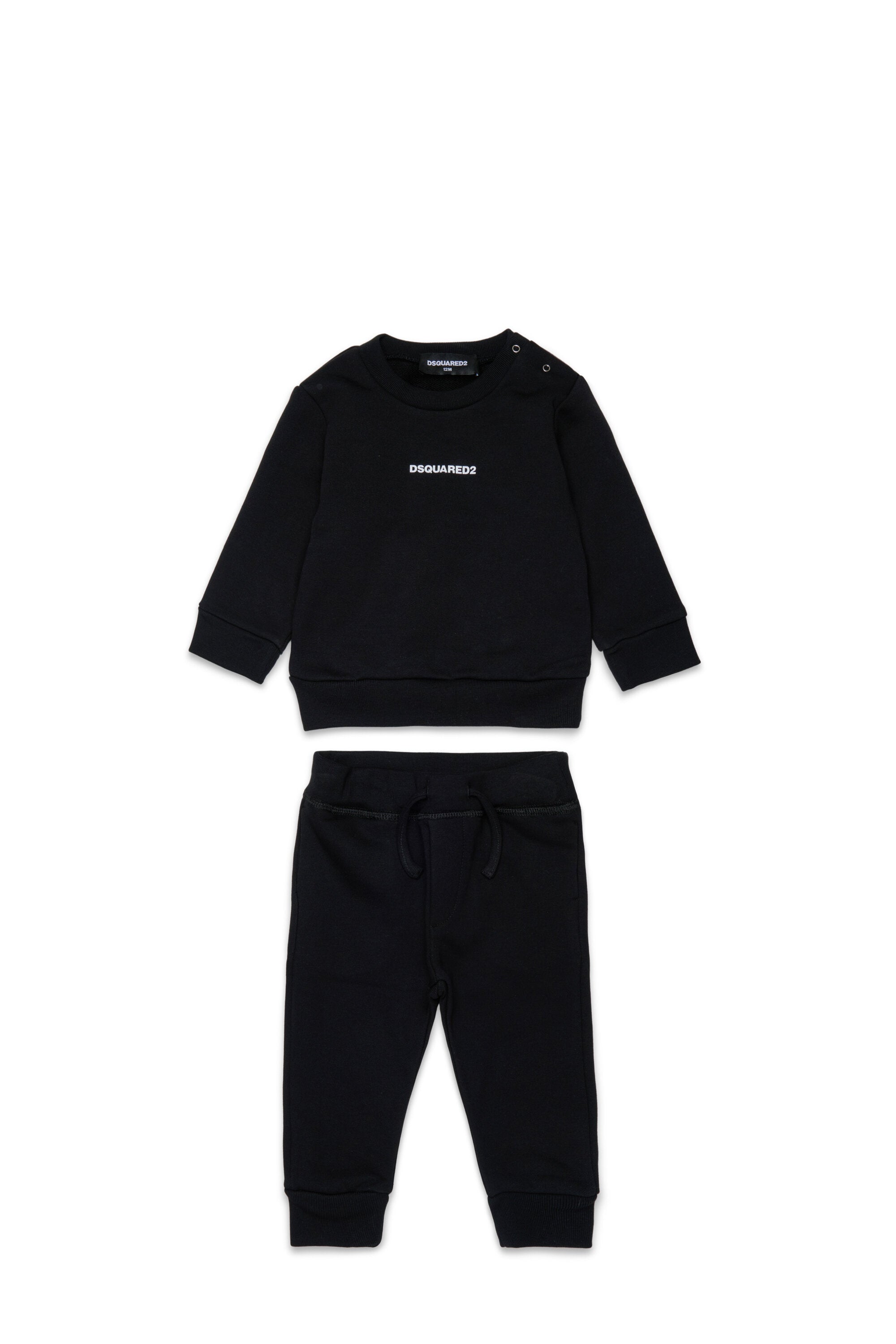 Langer Fleece-Overall mit Logo