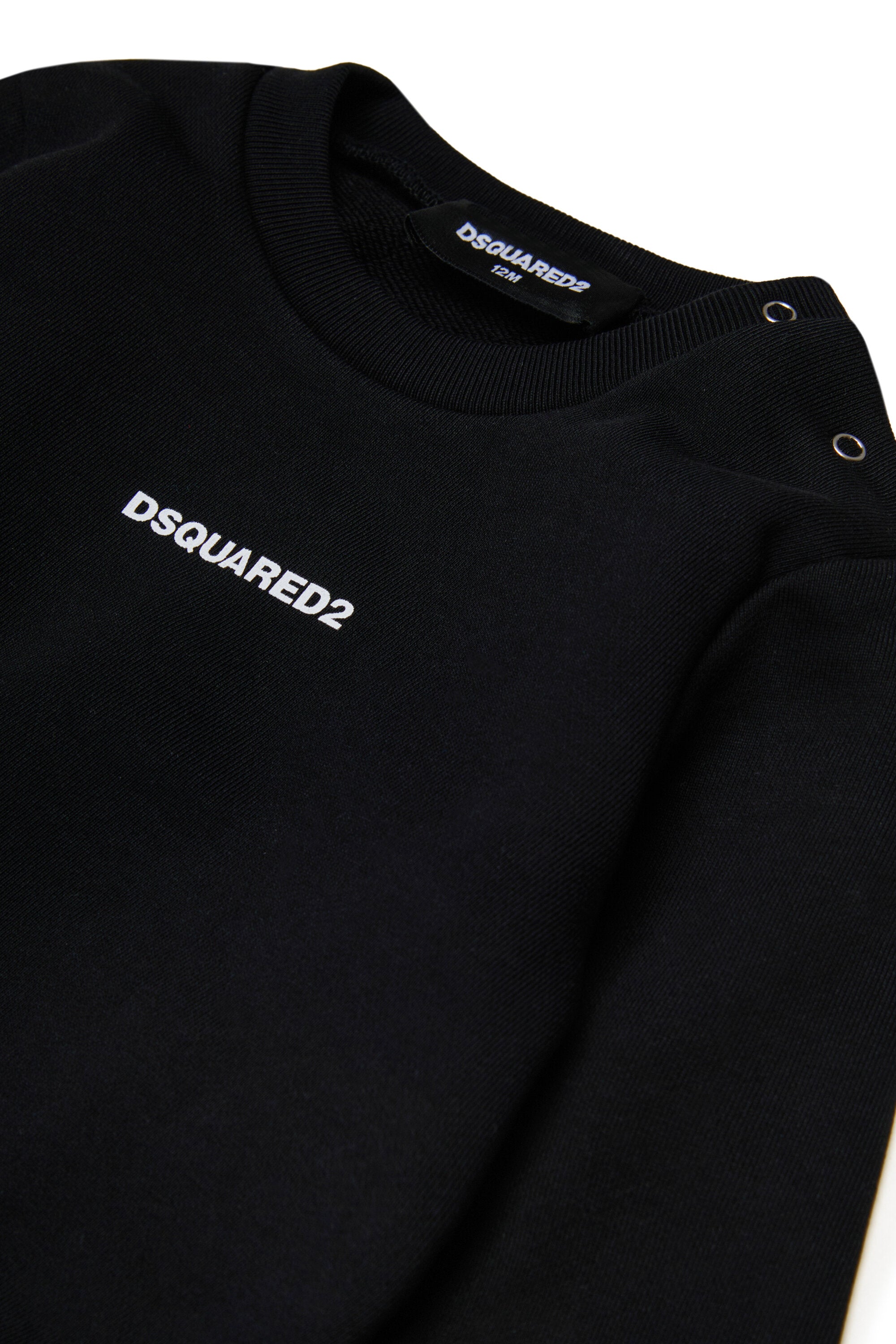 Langer Fleece-Overall mit Logo