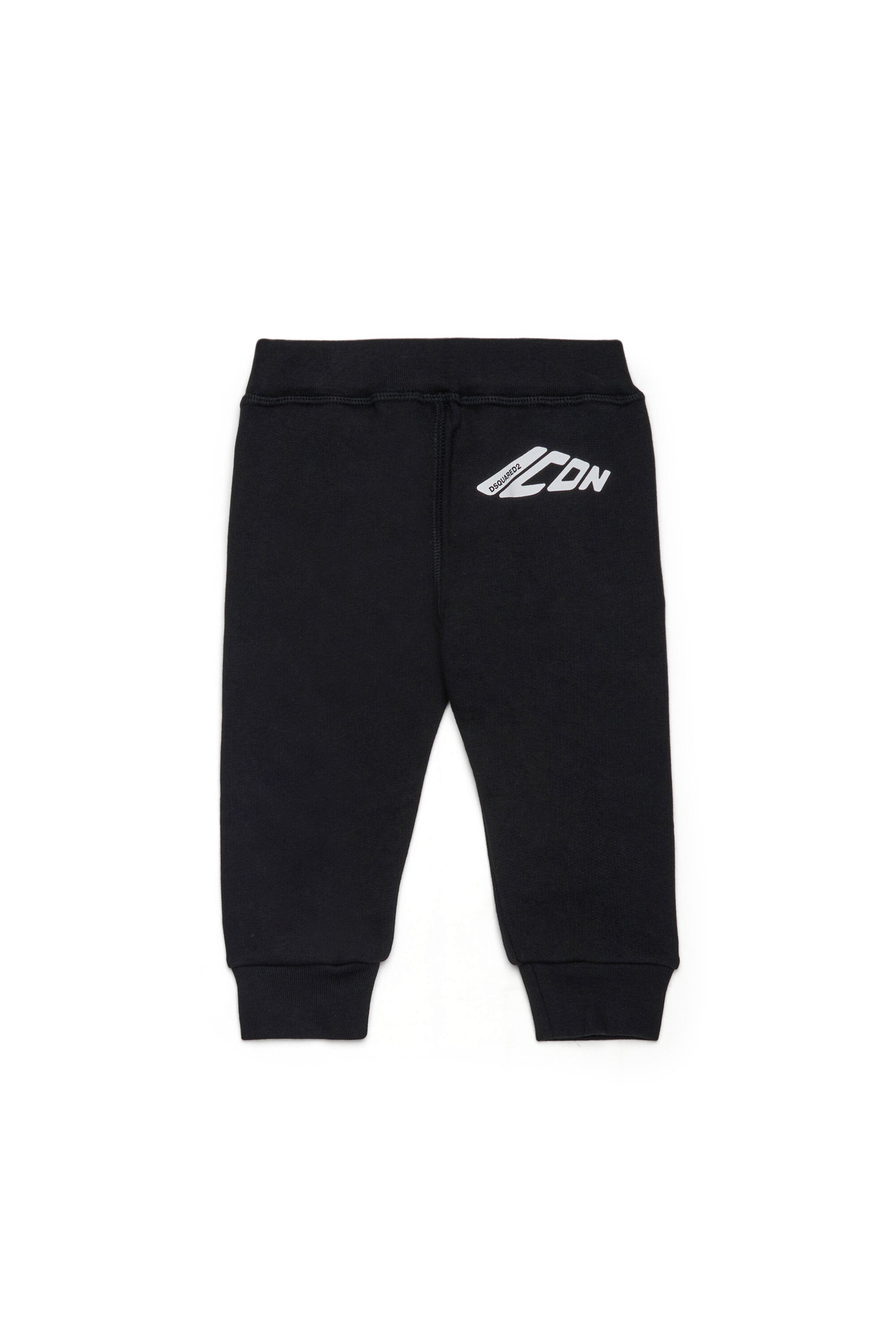 Fleece jogger pants with ICON logo