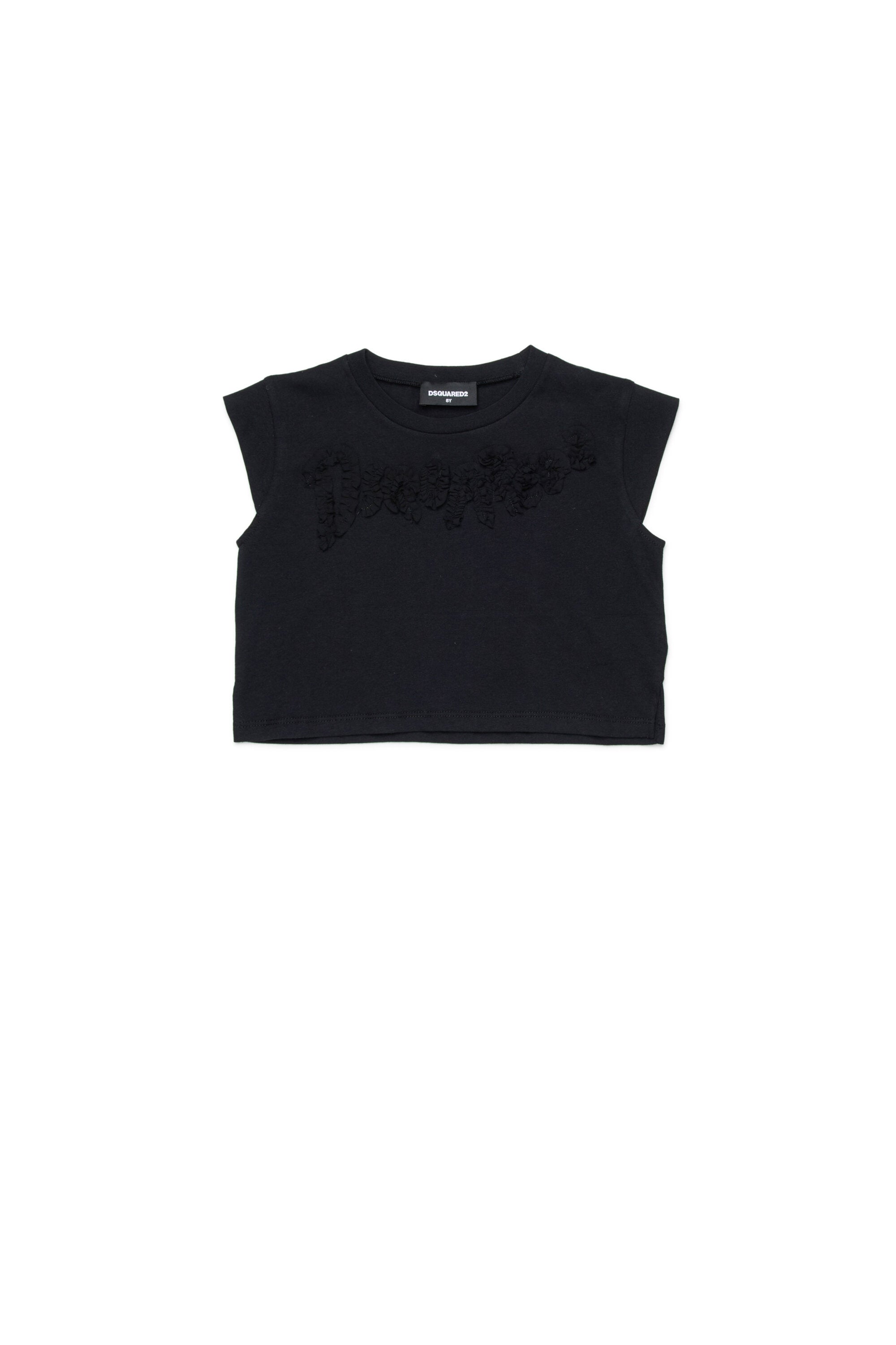 T-shirt senza maniche con logo