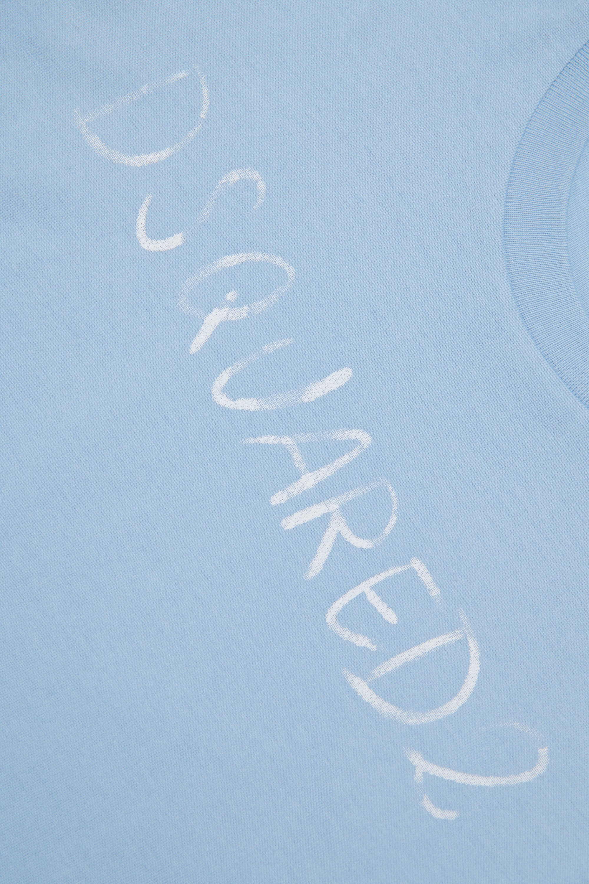 Rundhals-T-Shirt mit Logo