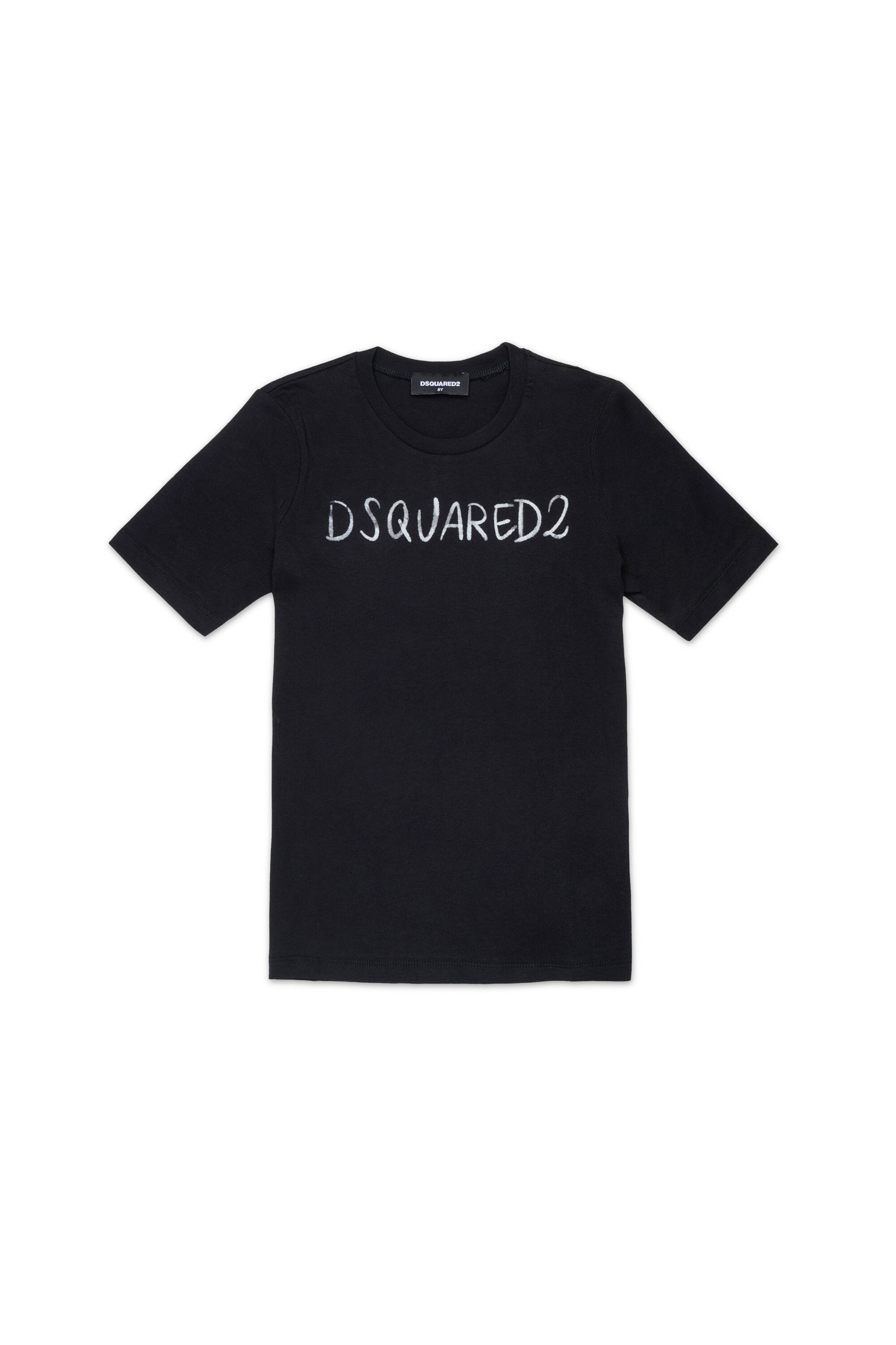 Rundhals-T-Shirt mit Logo