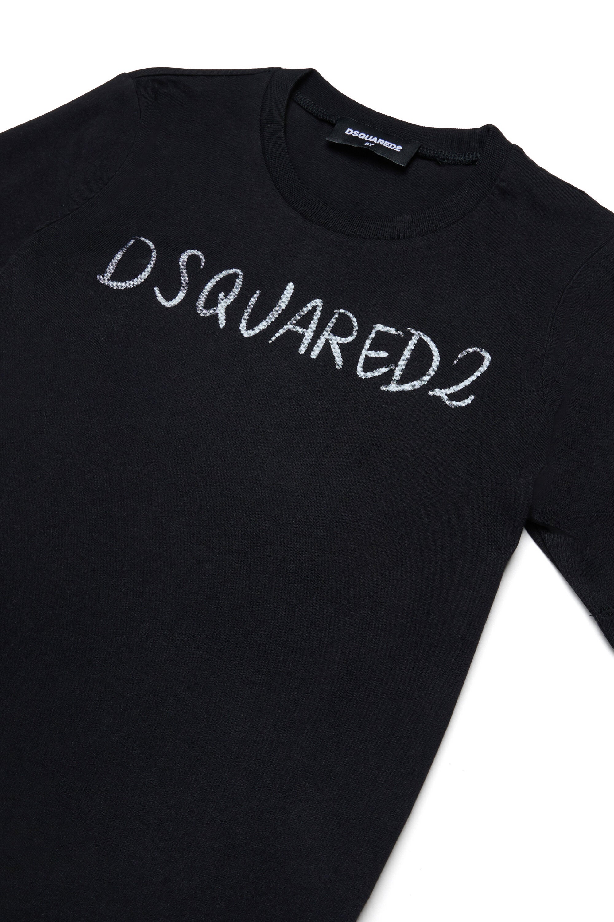 T-shirt girocollo con logo