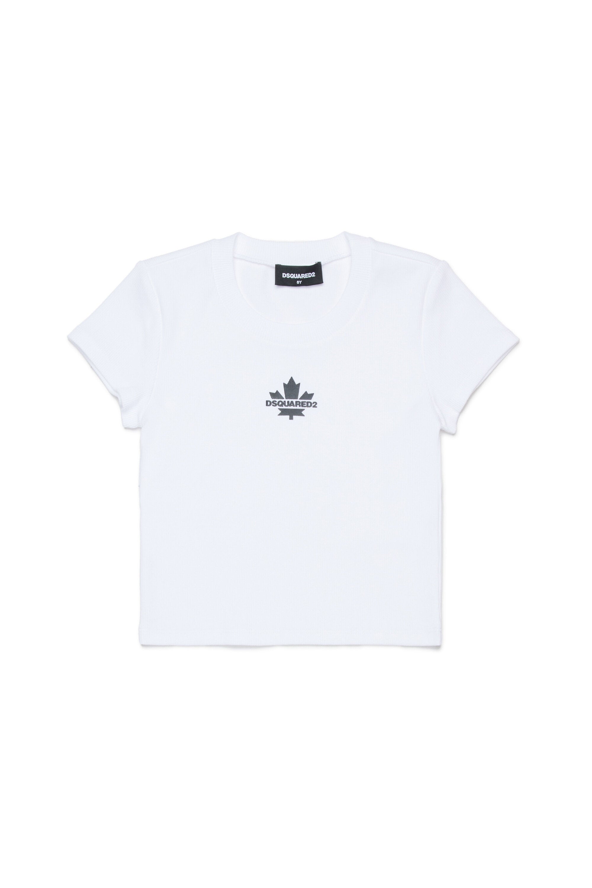 Rundhals-T-Shirt mit Logo