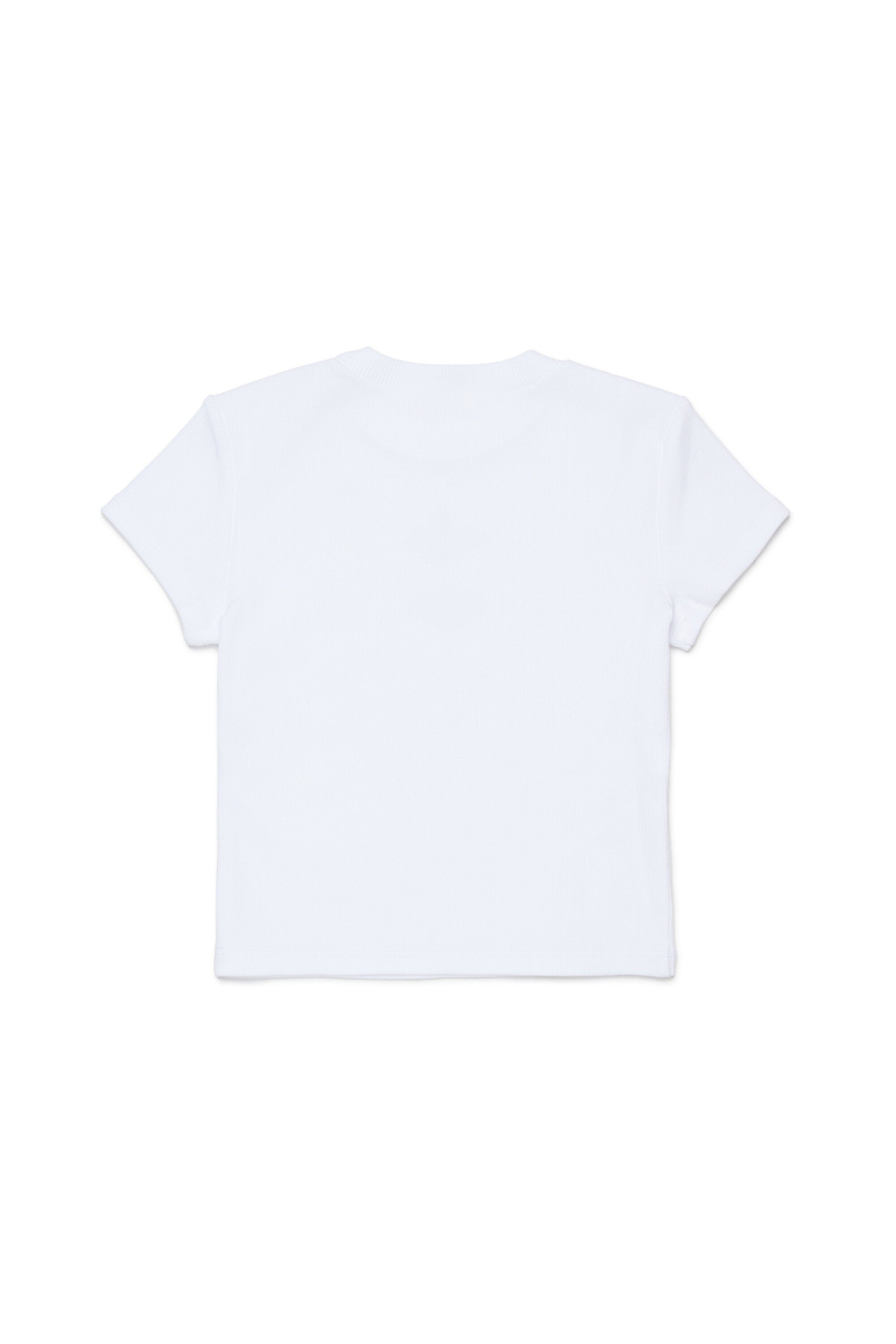 Rundhals-T-Shirt mit Logo