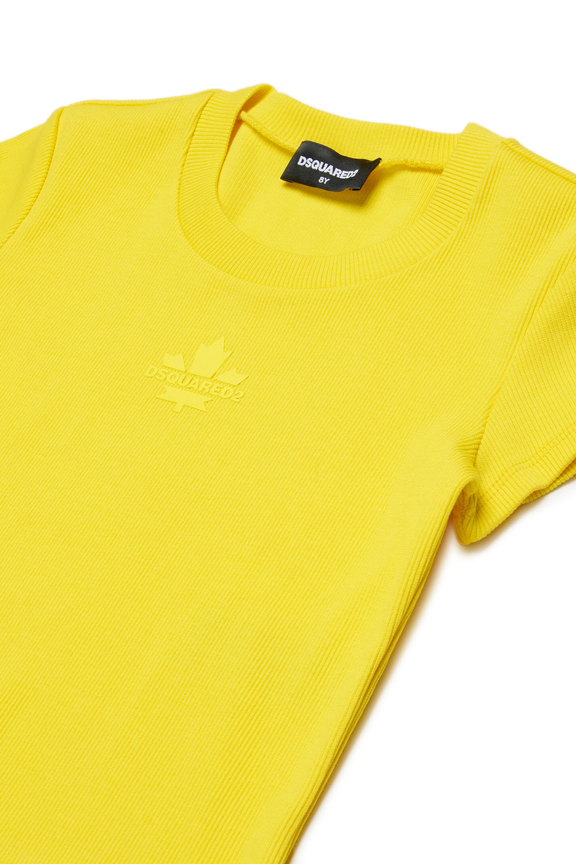 Camiseta de cuello redondo con logo