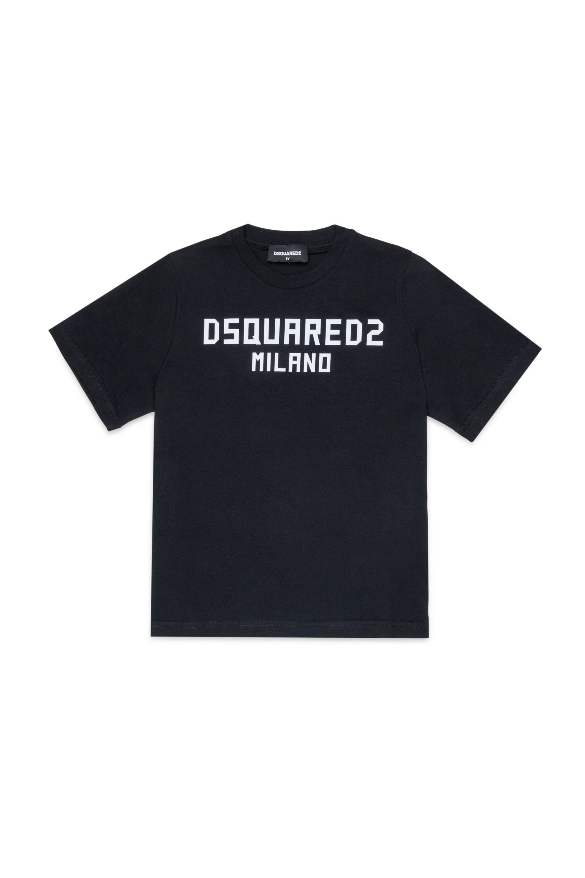 T-Shirt mit aufgedrucktem Logo auf der Brust