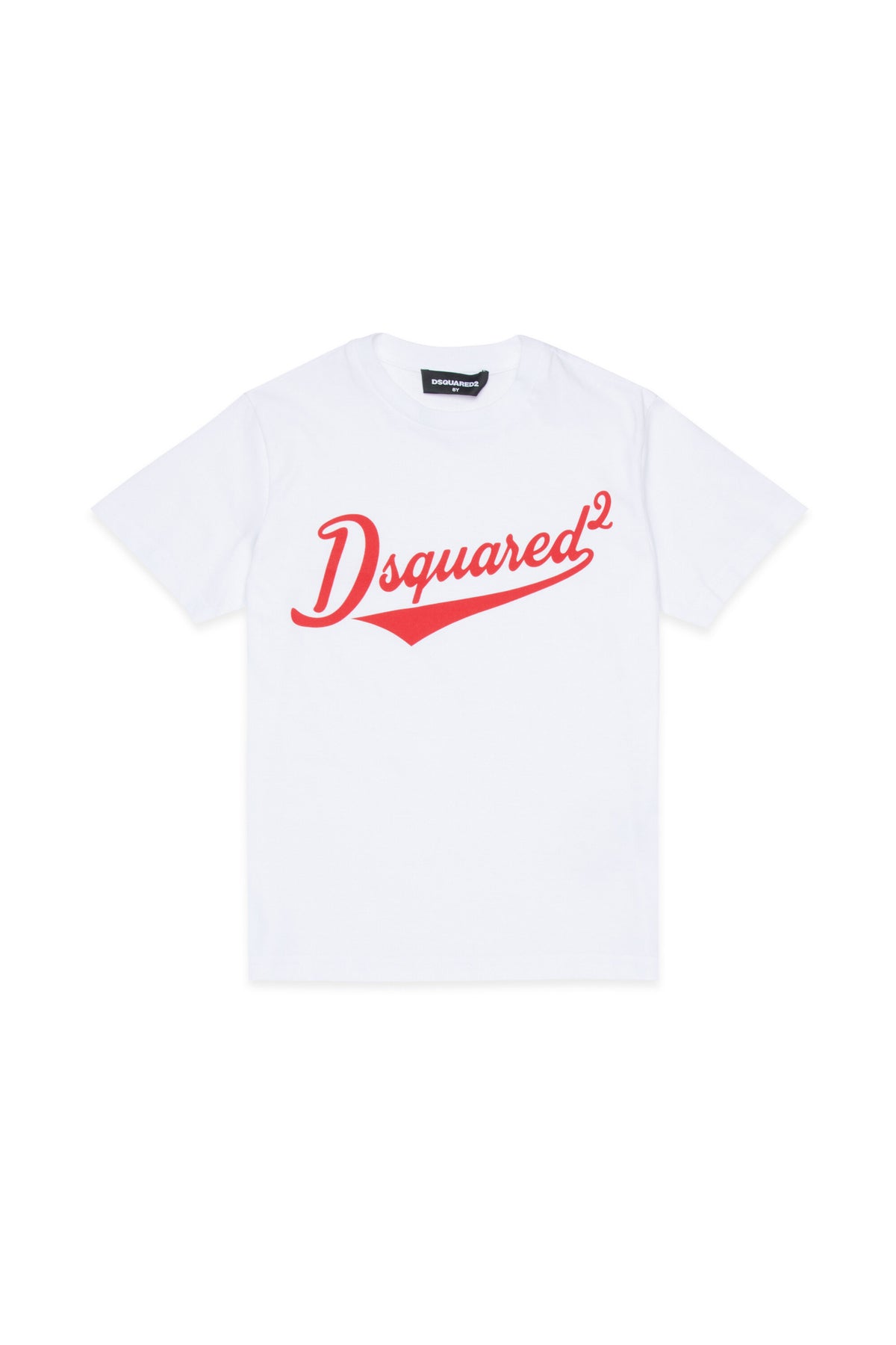 Rundhals-T-Shirt mit aufgedrucktem Logo