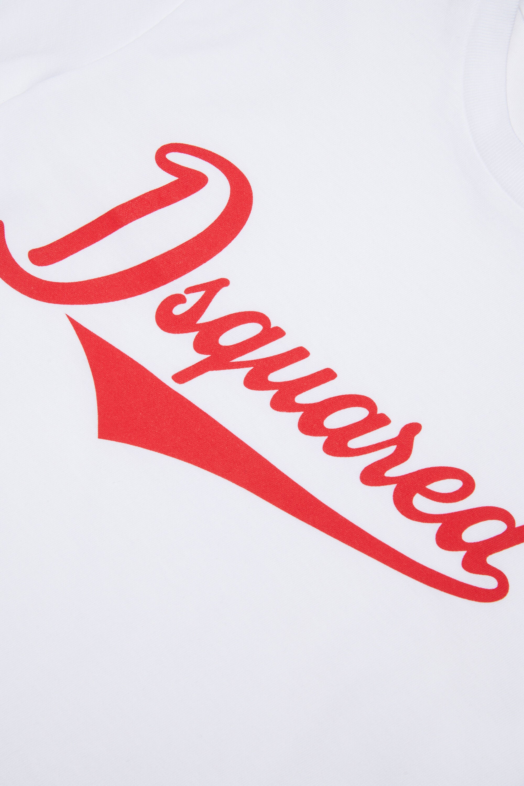 T-shirt girocollo con logo stampato