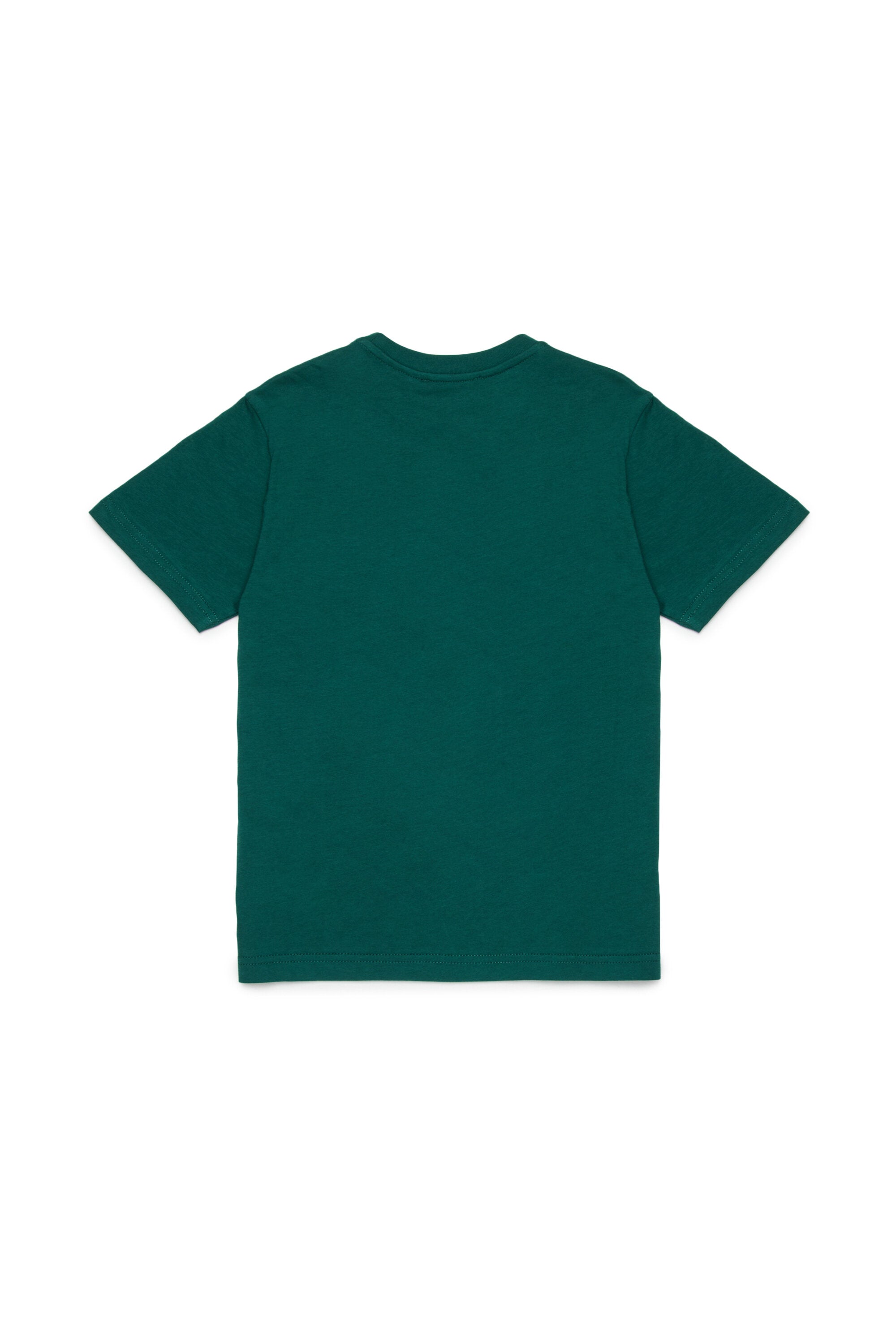 Camiseta de cuello redondo con logo estampado