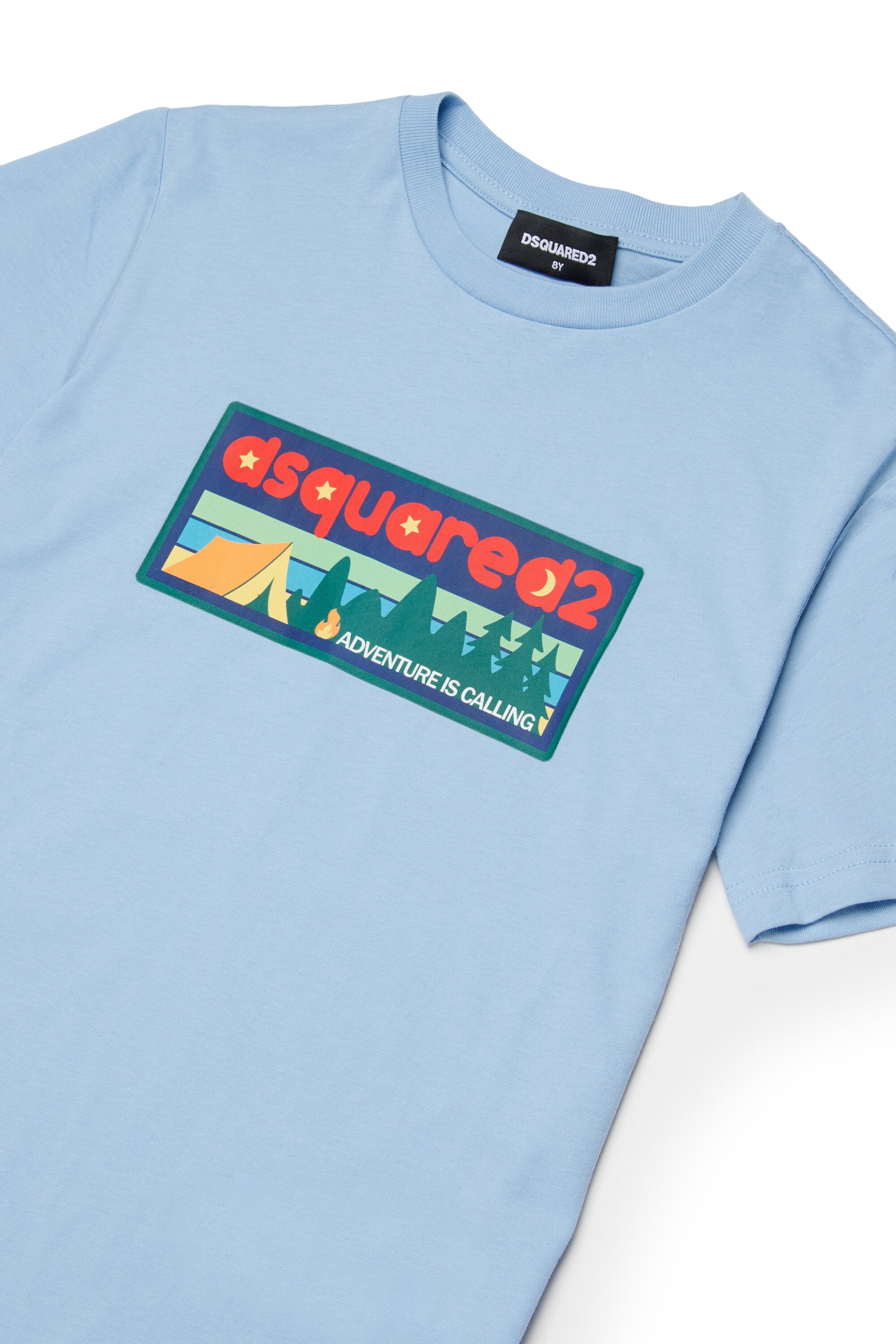 T-Shirt mit Logo auf der Brust