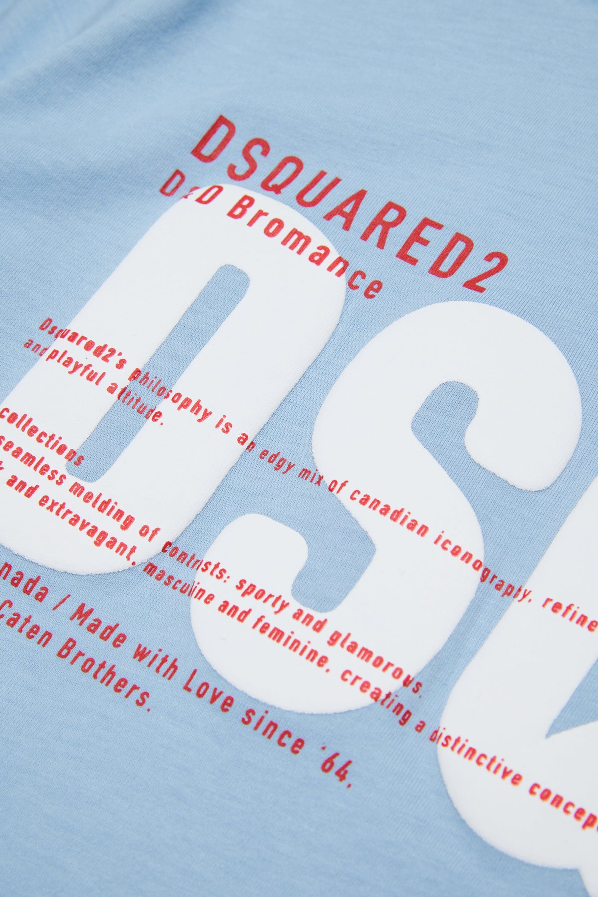 T-Shirt mit aufgedrucktem DSQ2-Logo