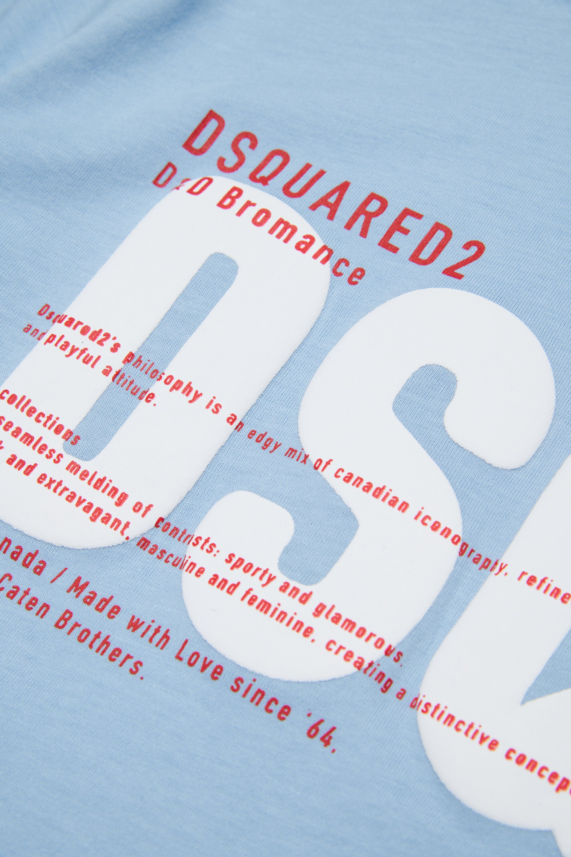T-Shirt mit aufgedrucktem DSQ2-Logo