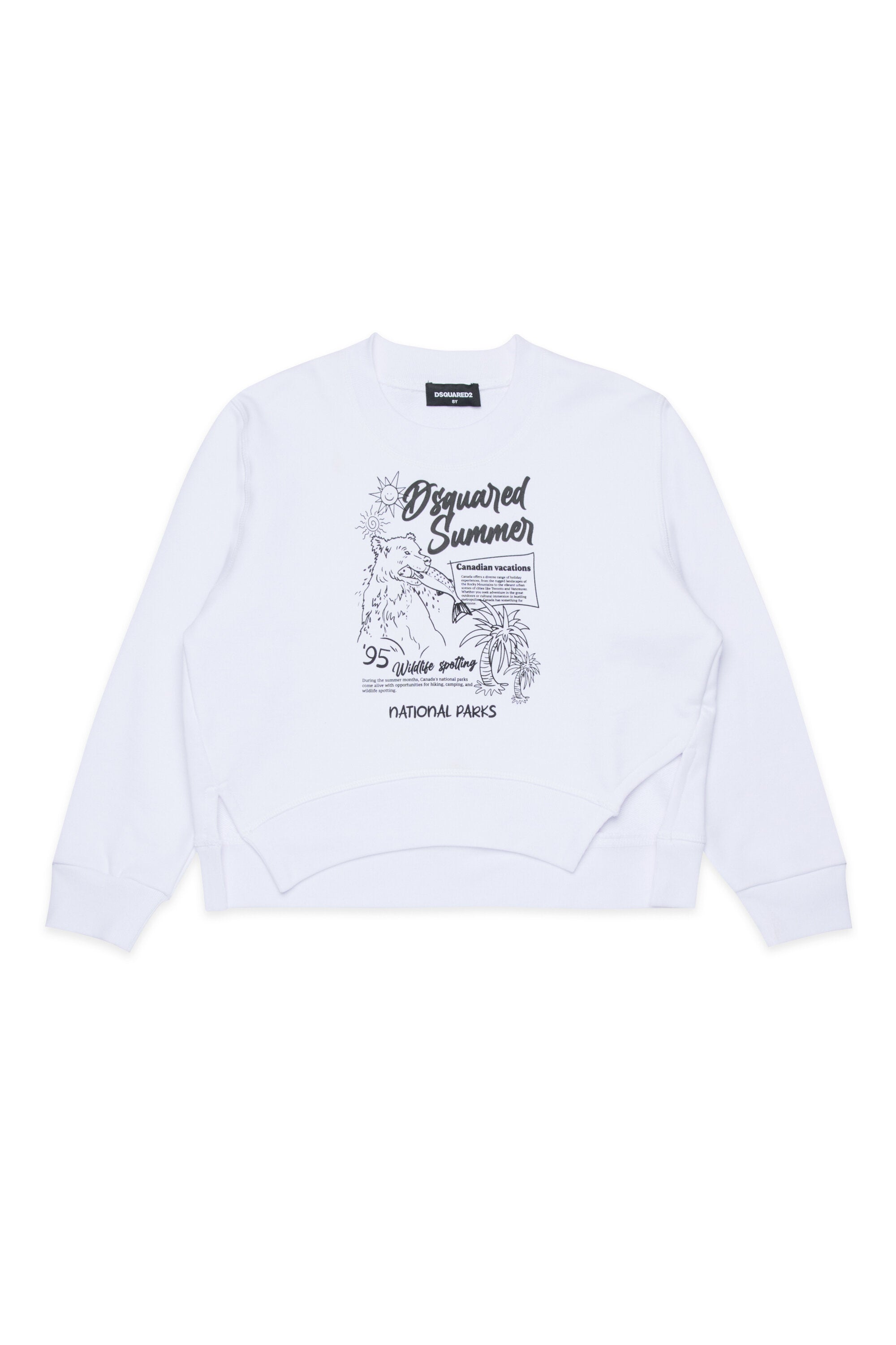 Sudadera de cuello redondo con logo