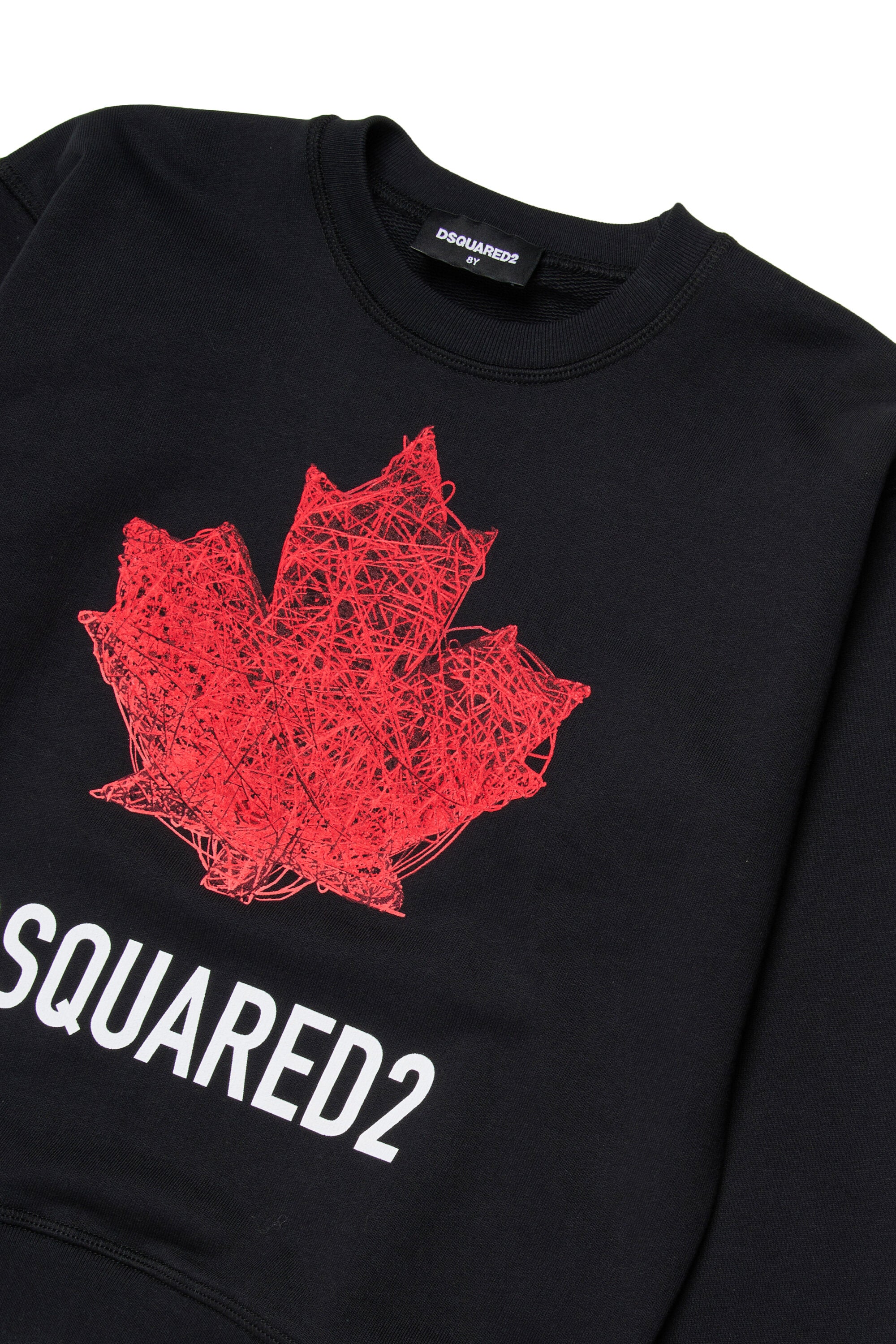 Felpa girocollo con logo