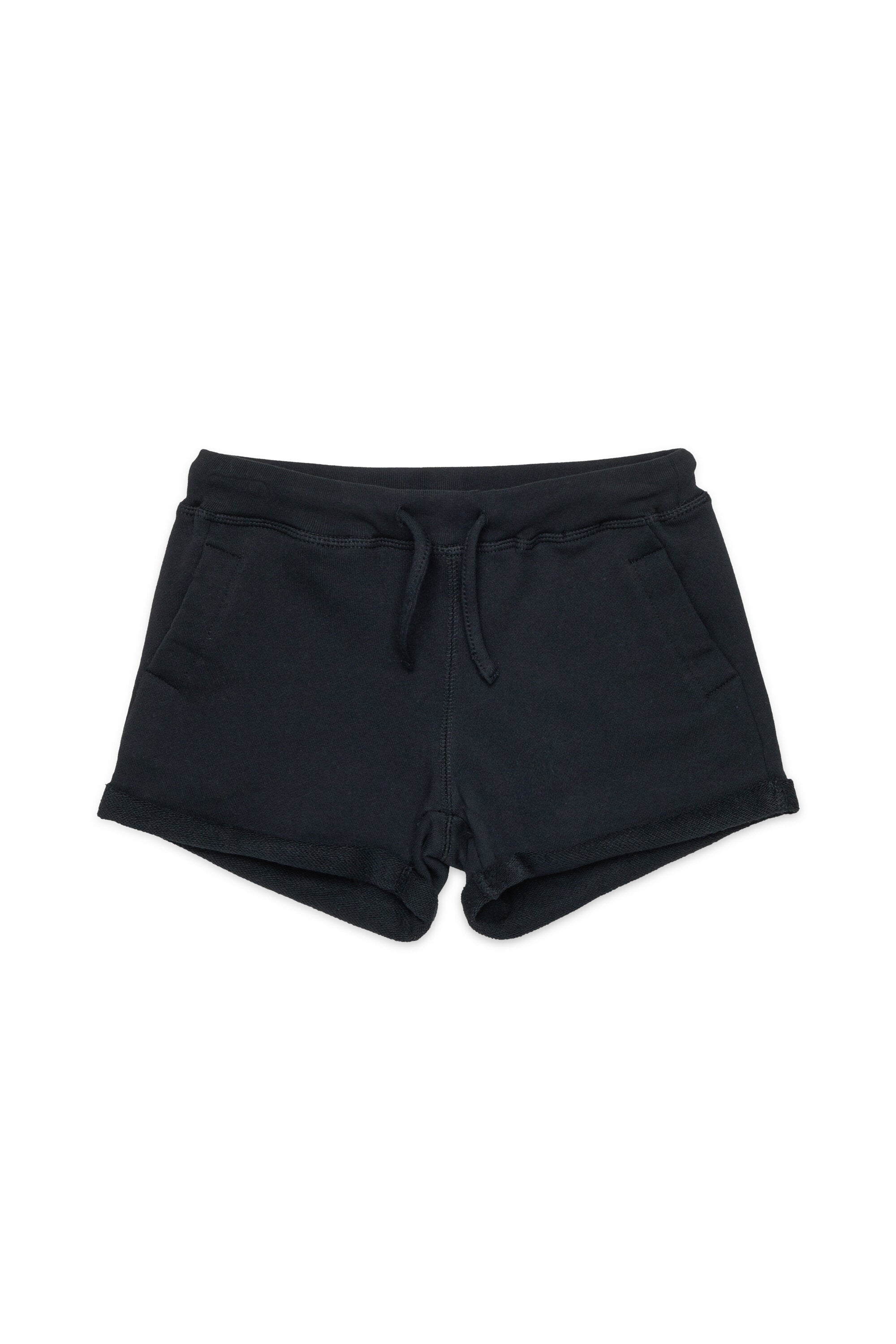 Shorts in felpa con logo