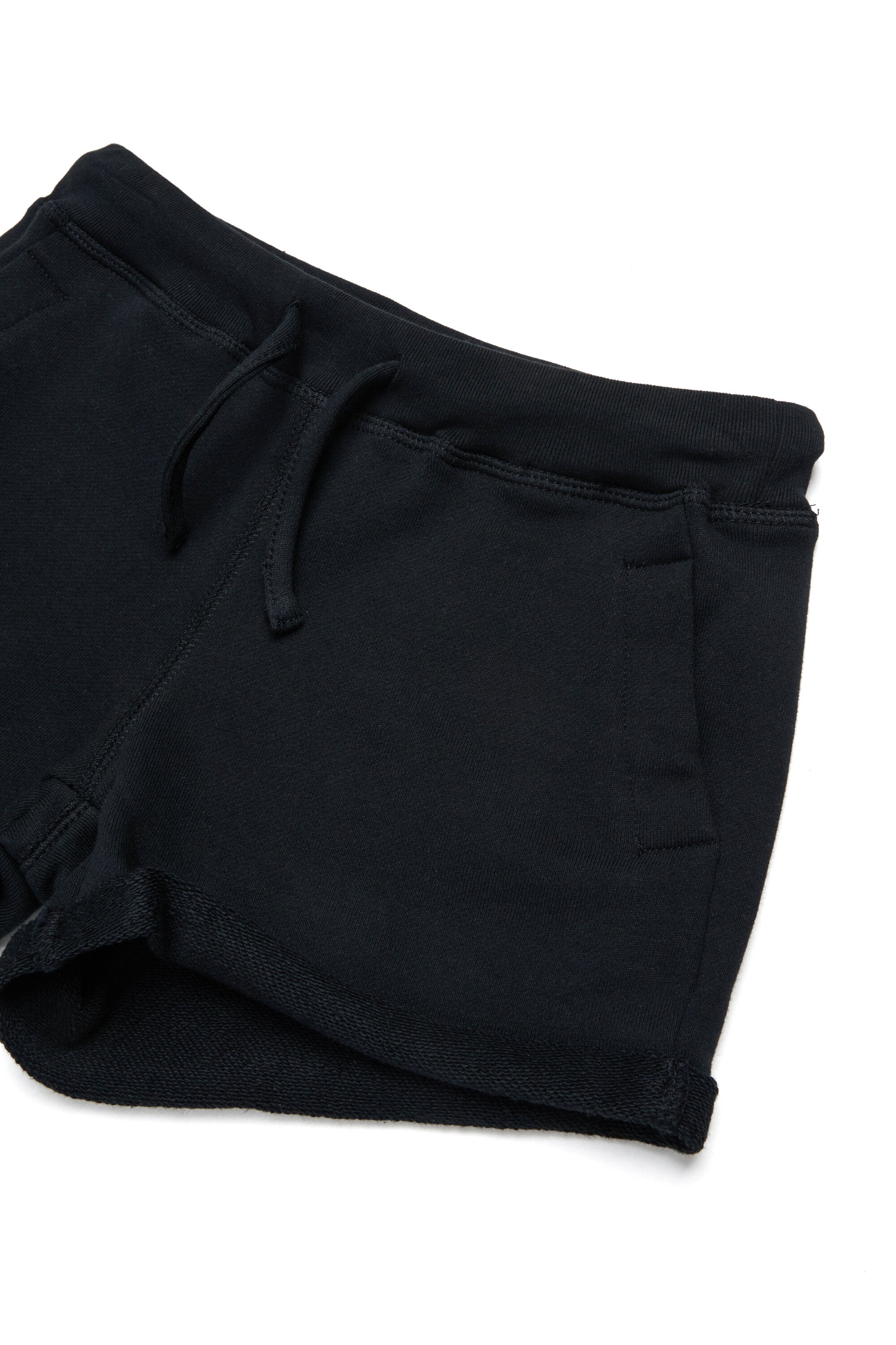 Shorts in felpa con logo