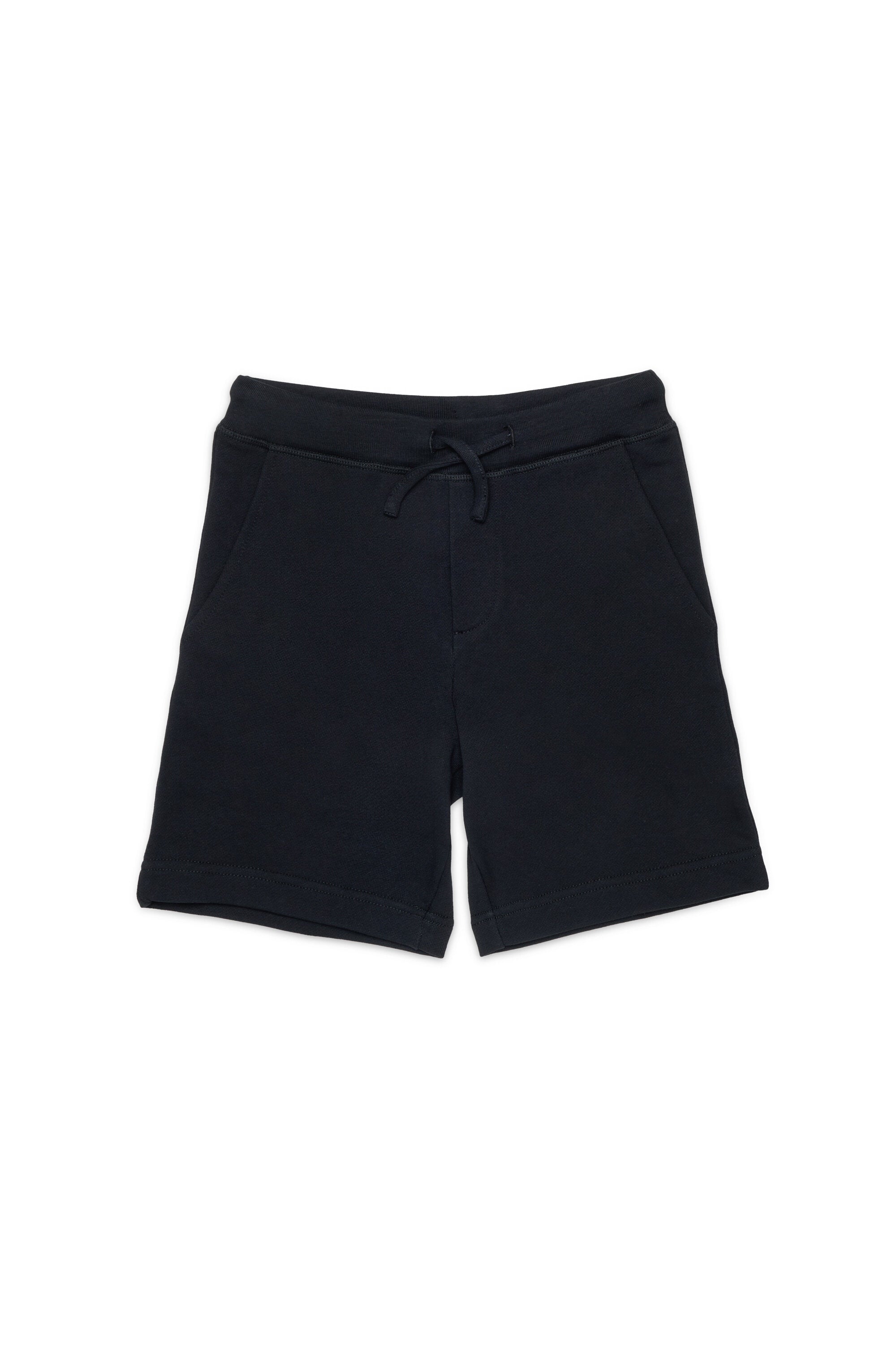 Shorts in felpa con logo