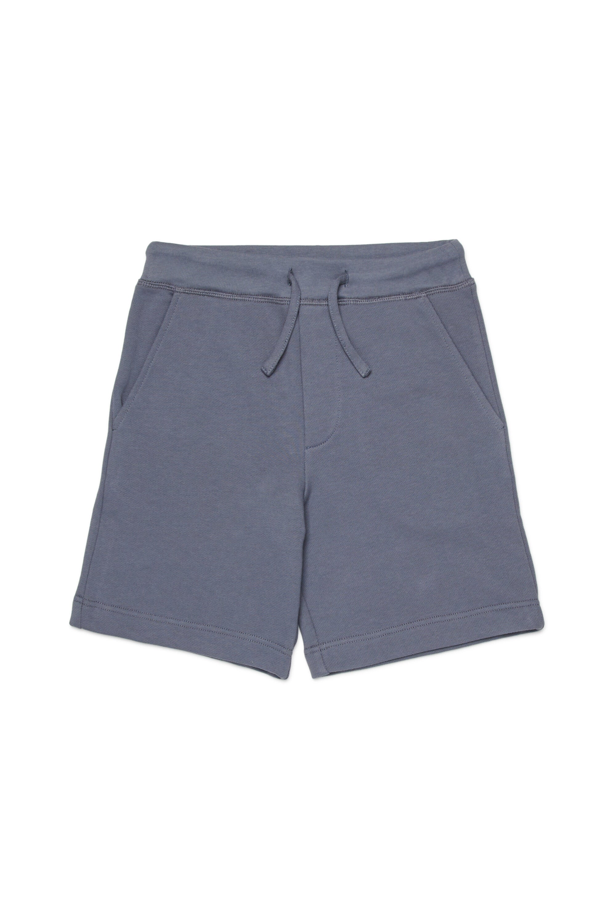 Shorts in felpa con logo