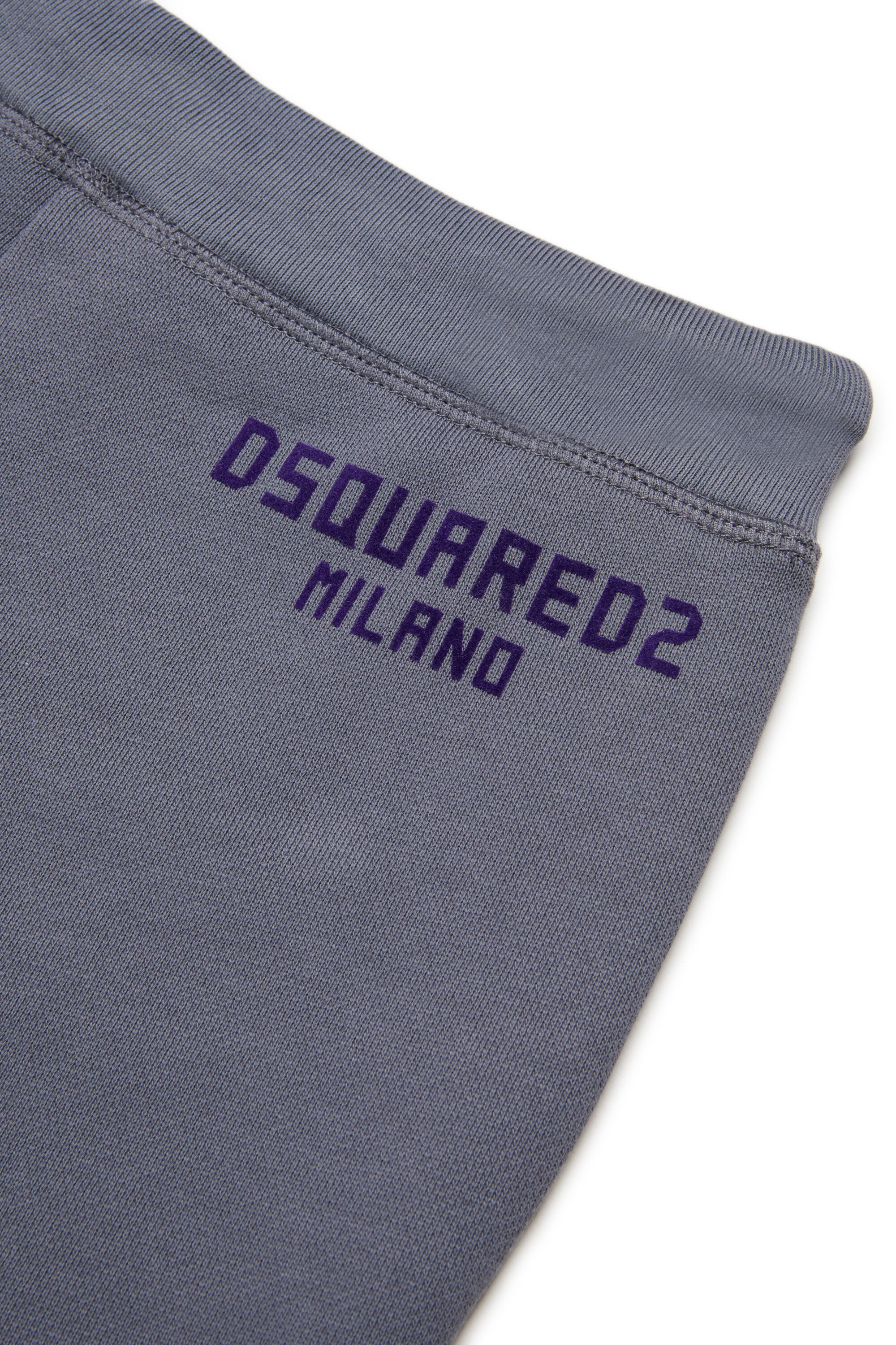 Shorts in felpa con logo