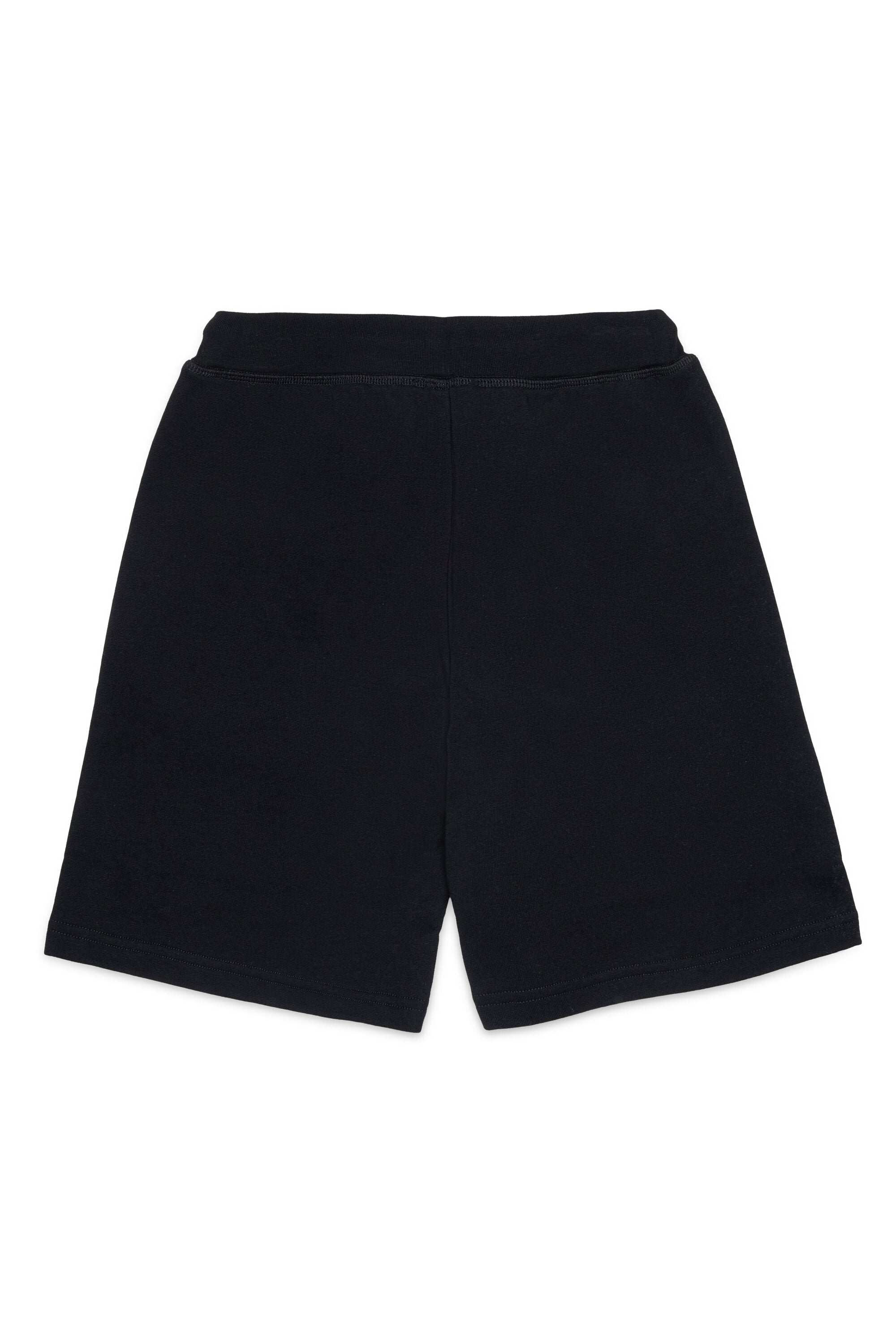 Shorts in felpa con logo