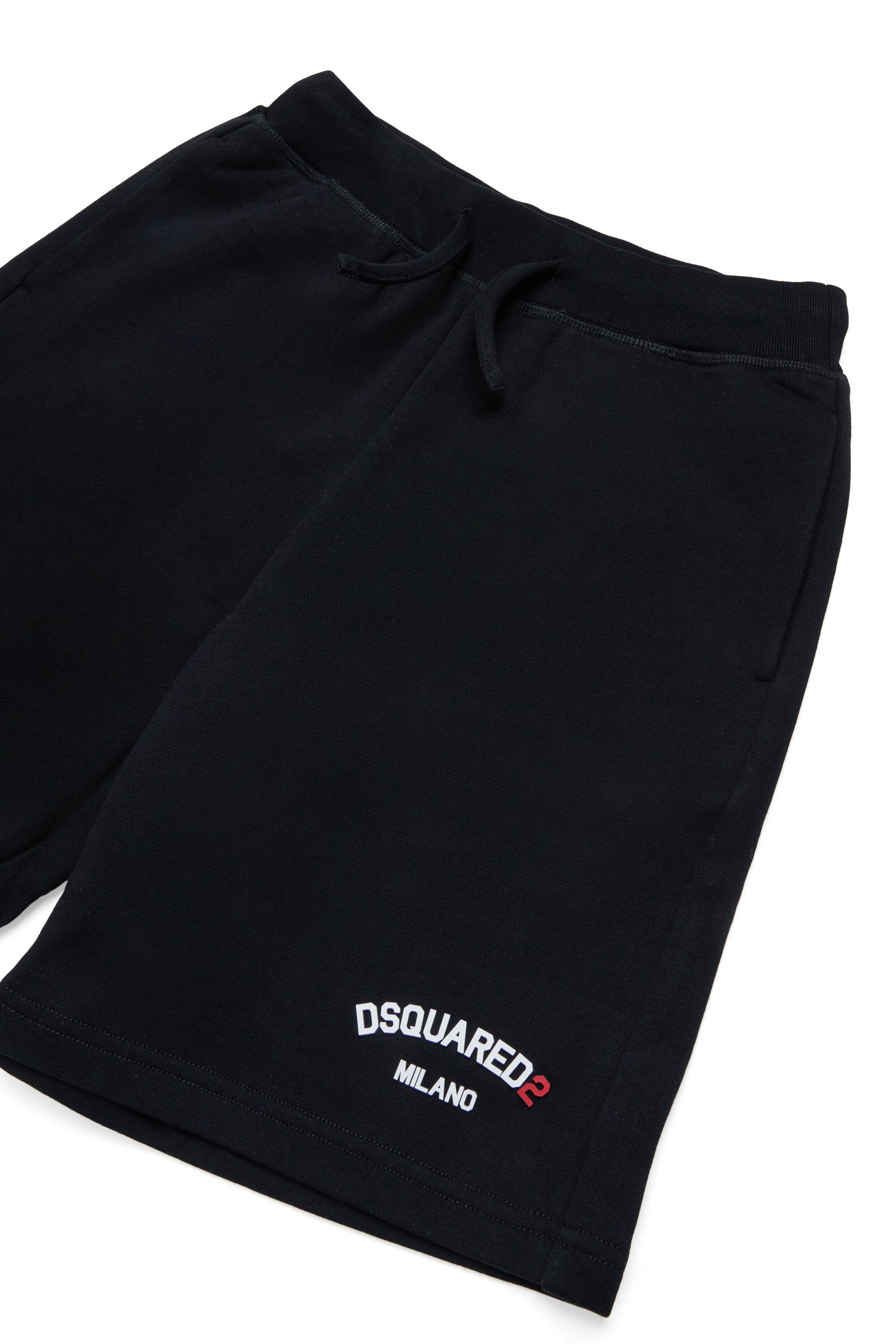 Shorts in felpa con logo