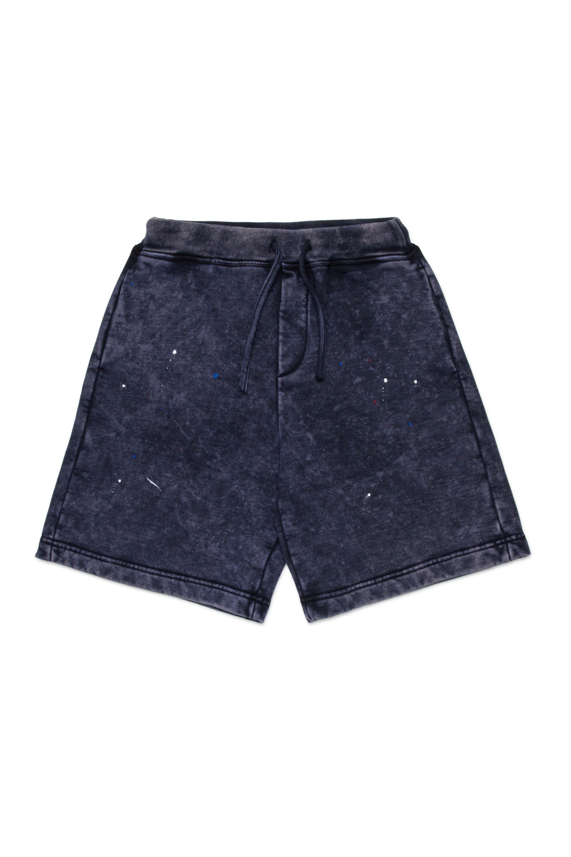 Shorts in felpa con logo