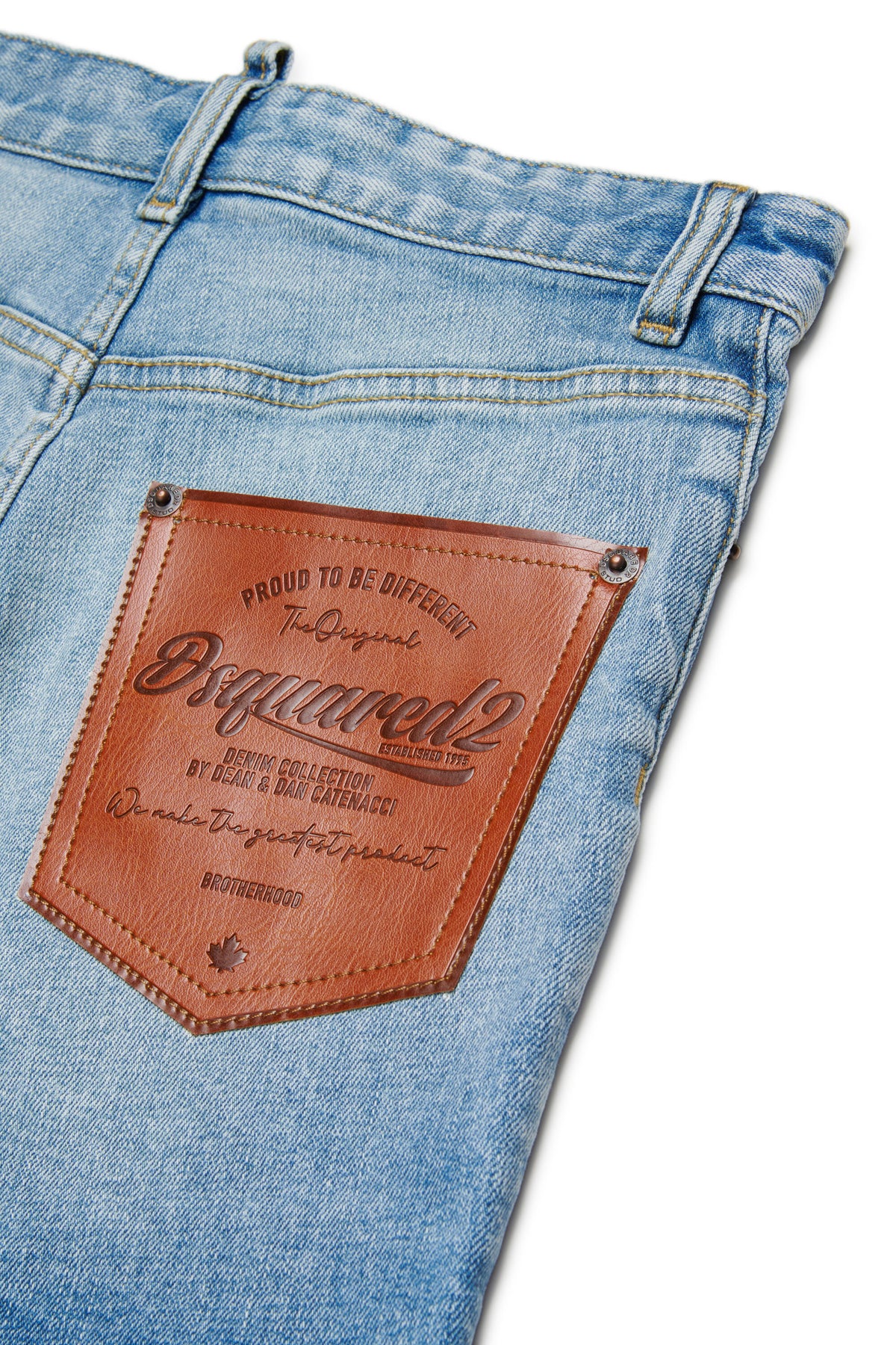 Shorts in denim chiaro cinque tasche