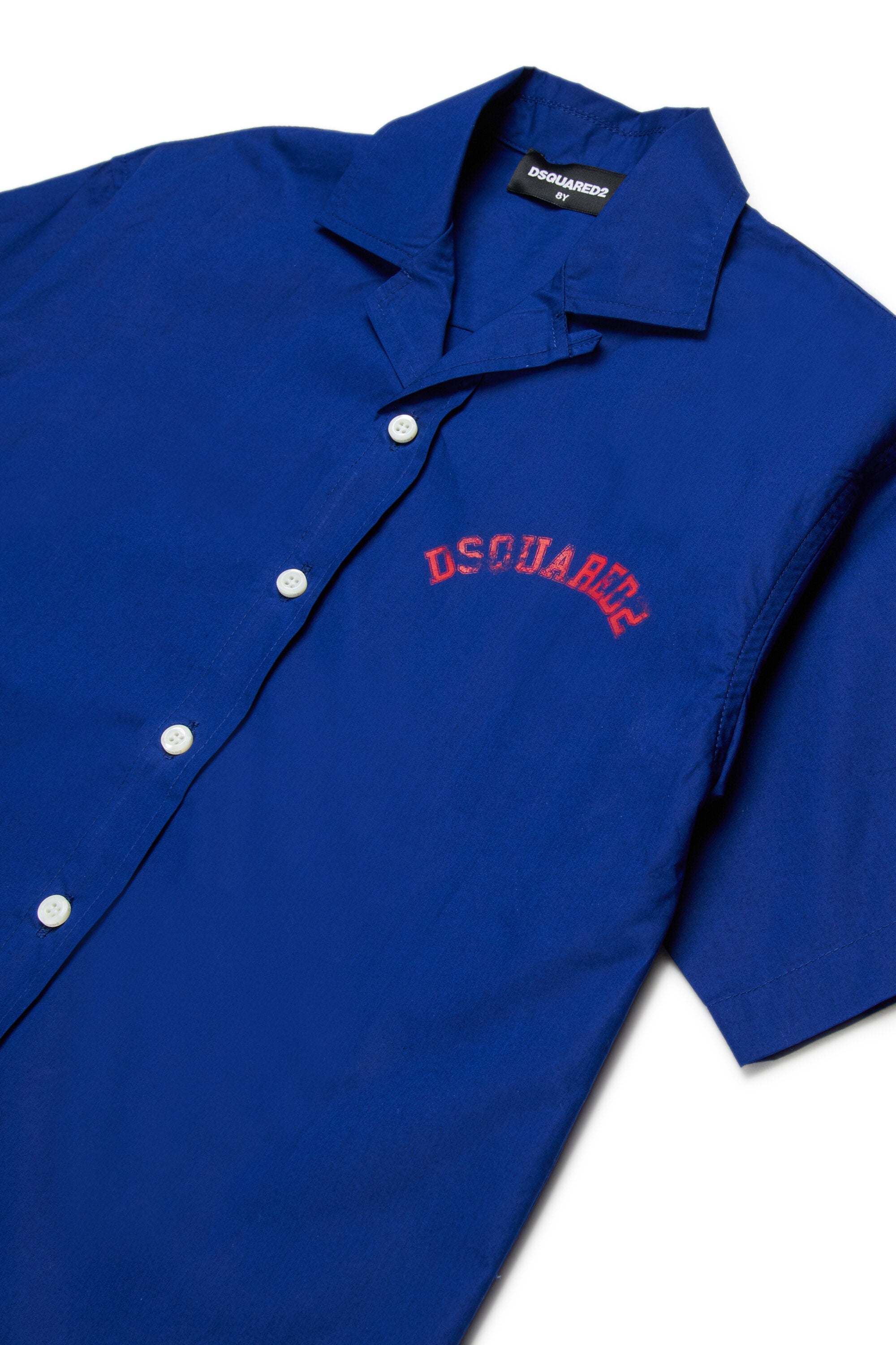 Chemise à manches courtes avec logo